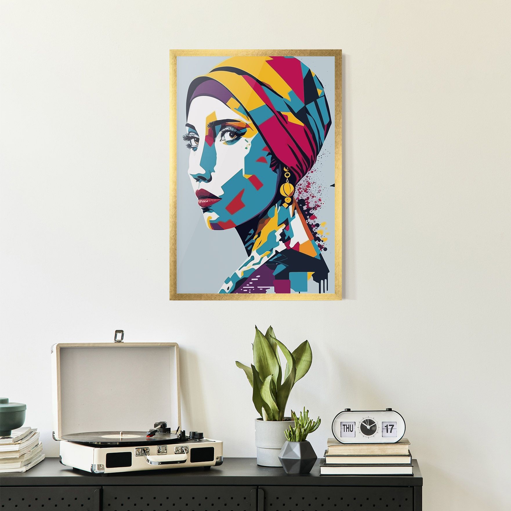 Long Face Woman mockup 2