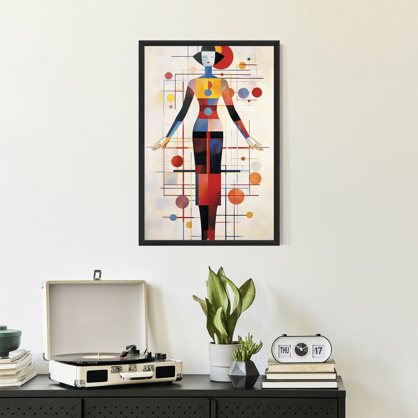 Poster Woman Artist mockup 2