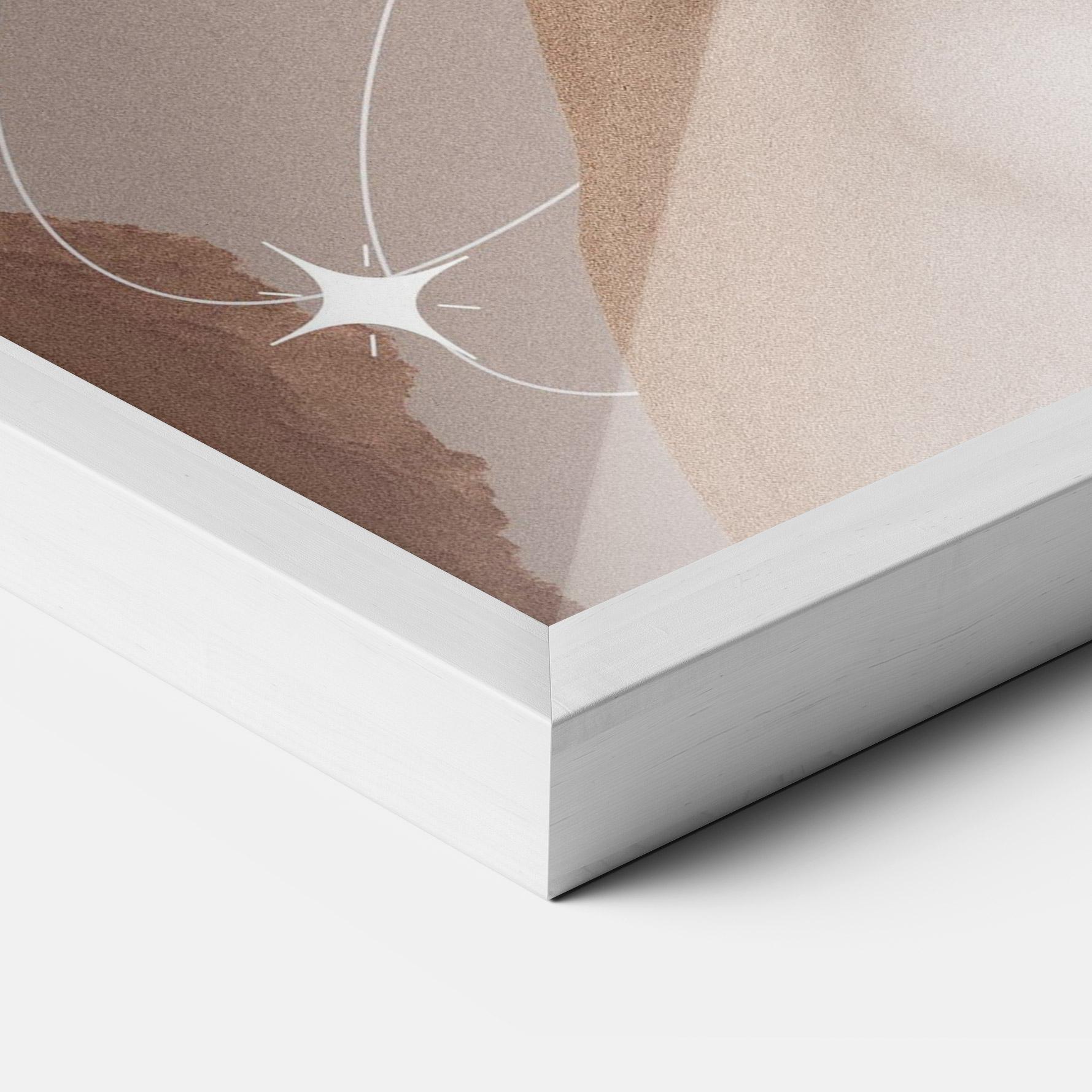 Poster Înrămat Galaxy Hair mockup 3