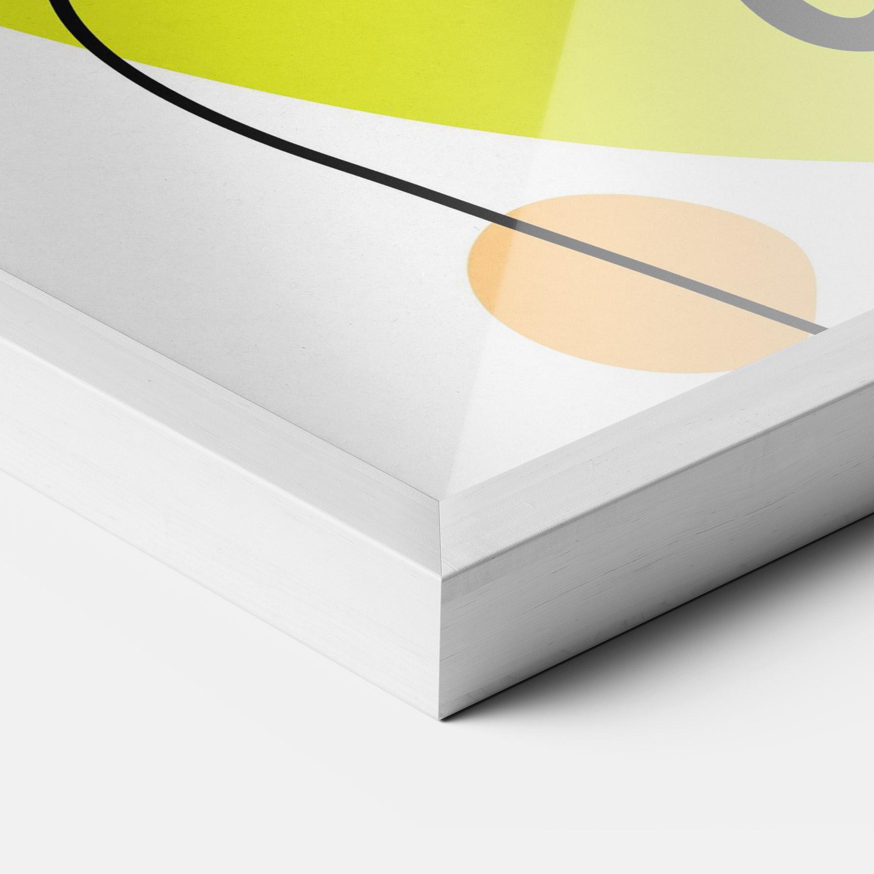 Poster Înrămat Lime Woman mockup 3