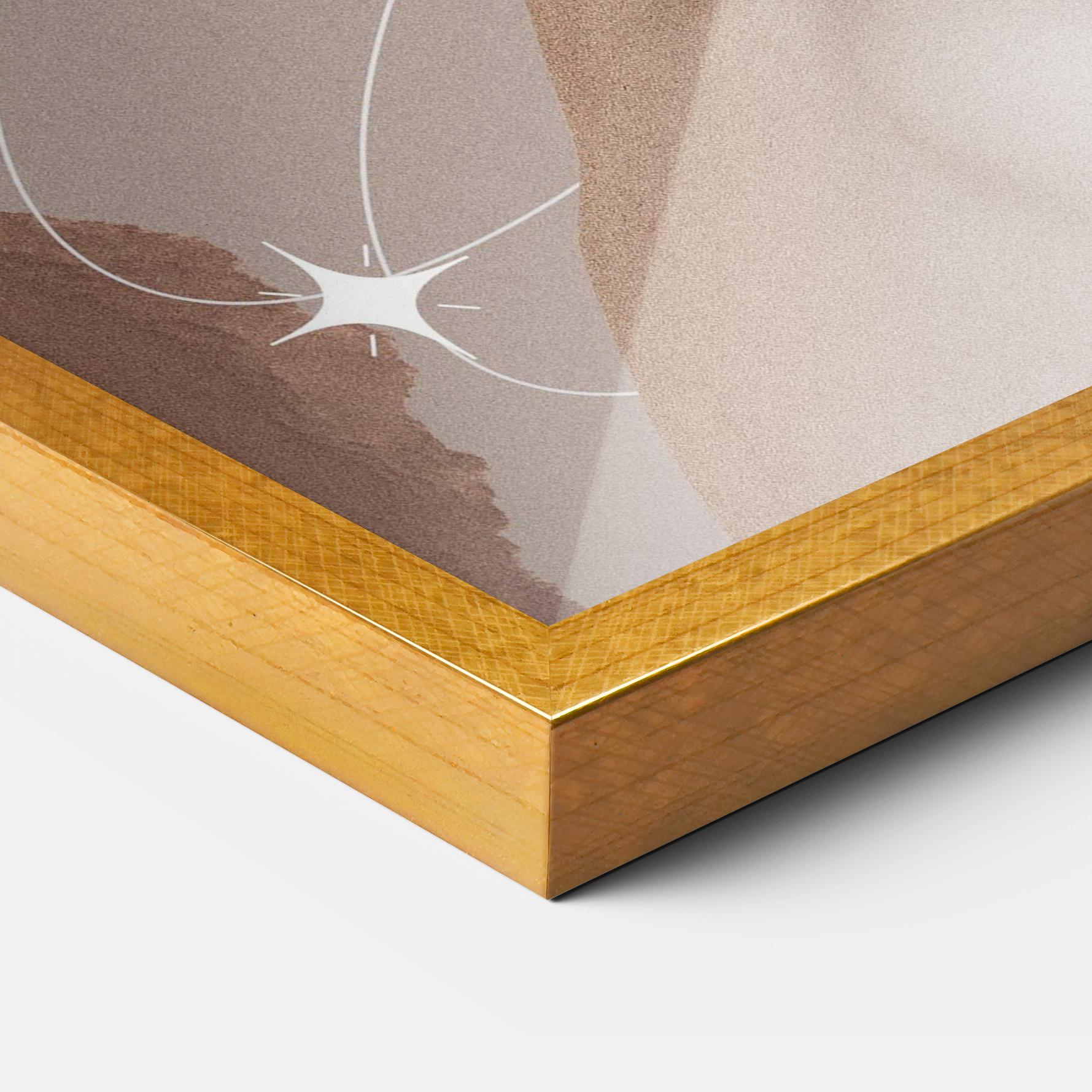 Poster Înrămat Galaxy Hair mockup 3