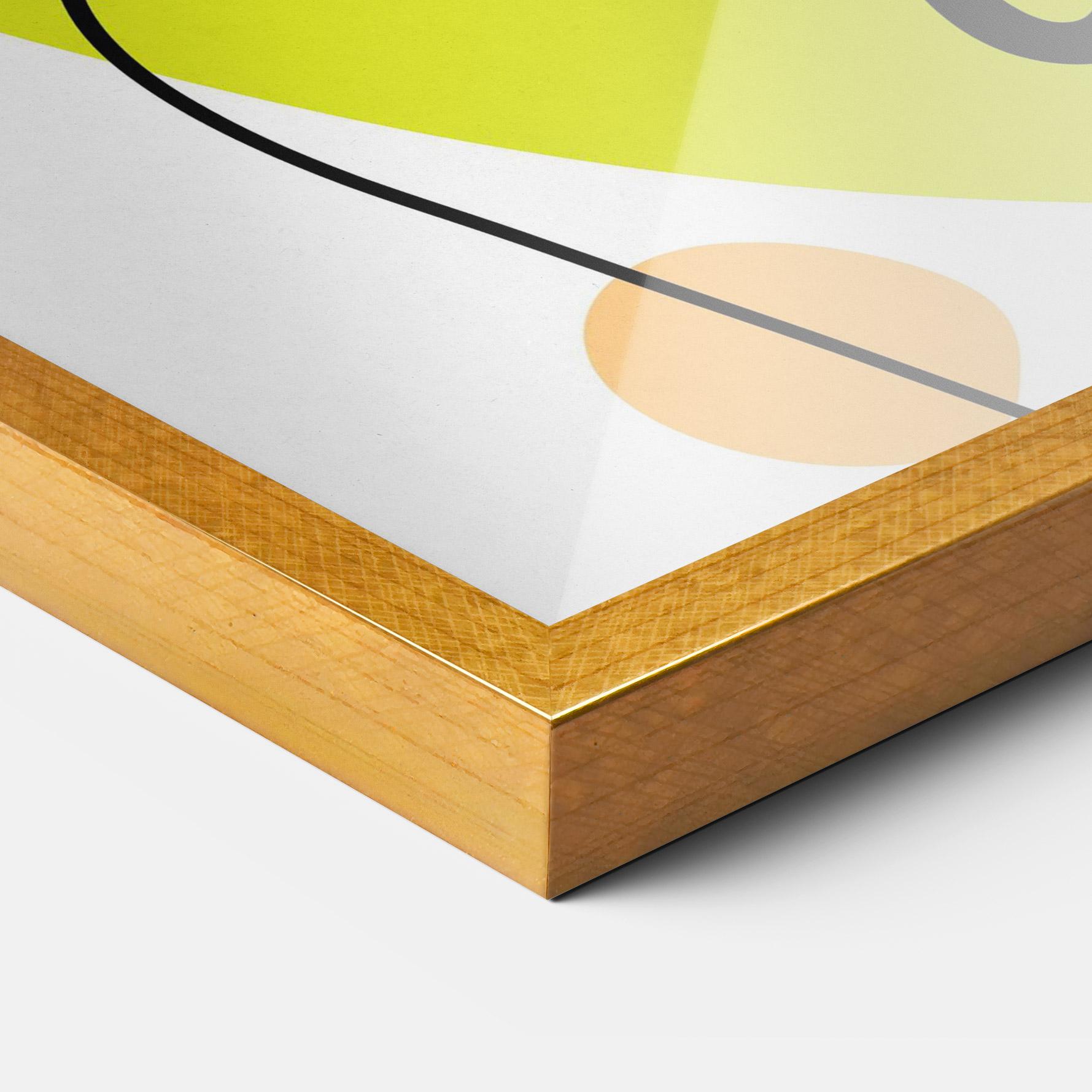 Poster Înrămat Lime Woman mockup 3