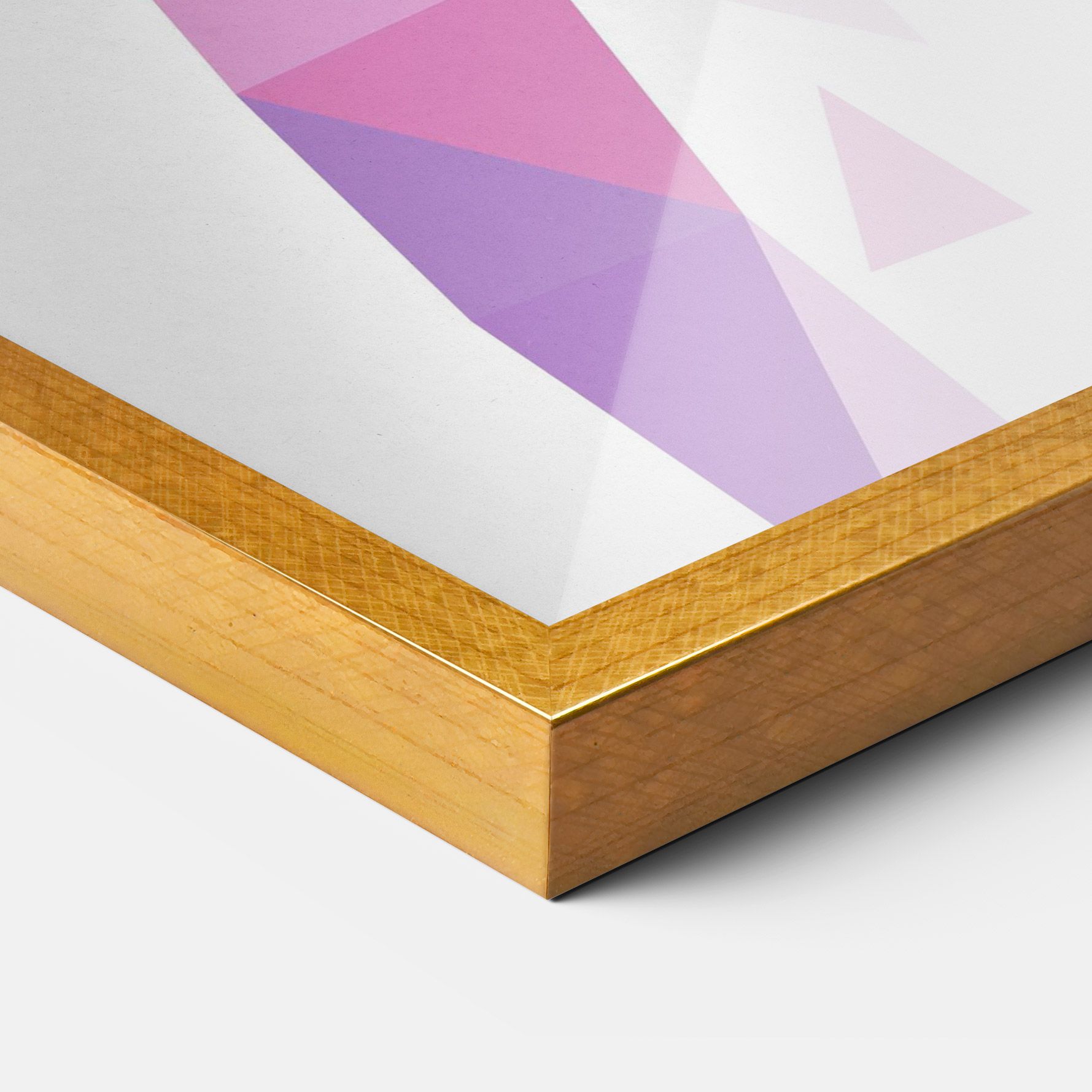 Purple Poly Girl mockup 3