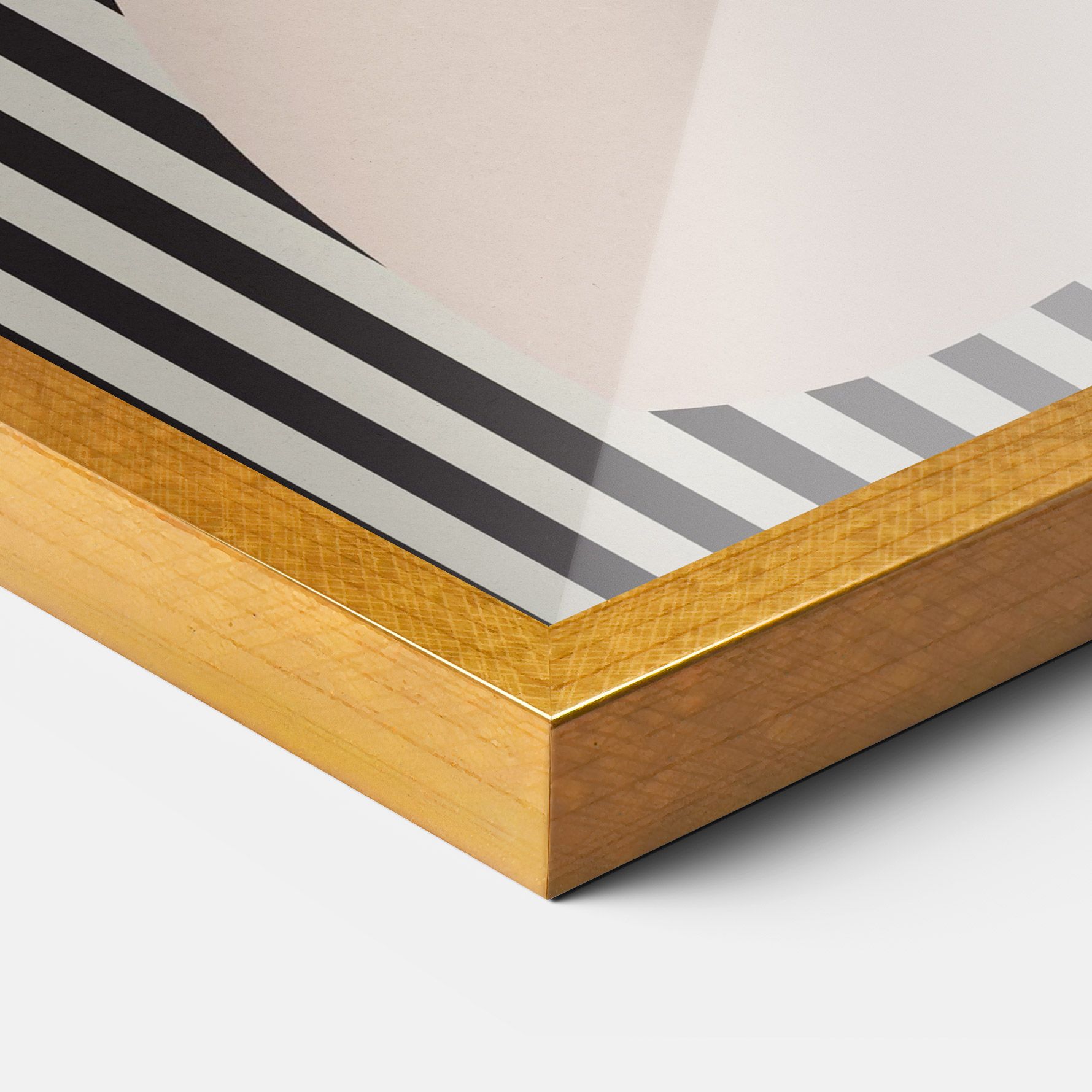 Woman Orange Lips mockup 3