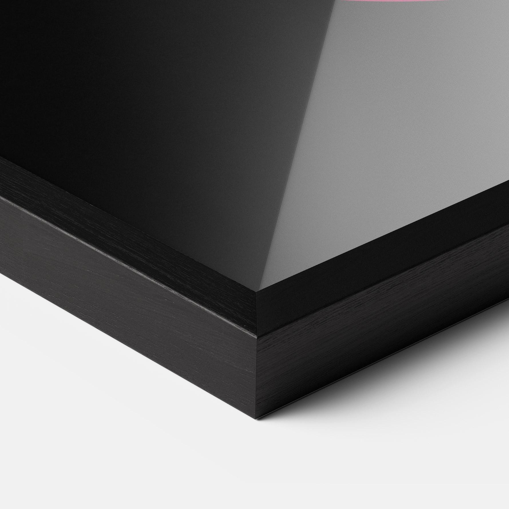 Poster Înrămat Blue Pink Women mockup 3