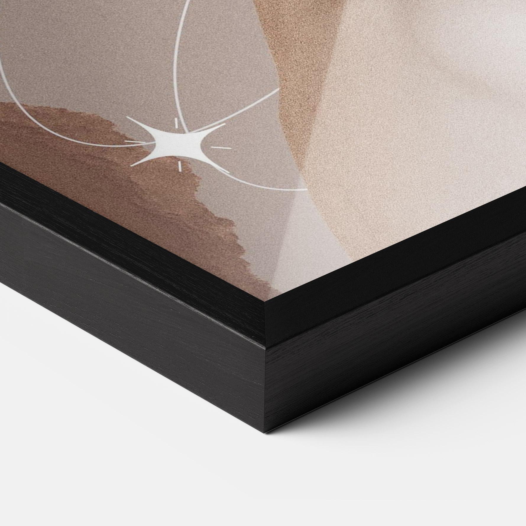 Poster Înrămat Galaxy Hair mockup 3