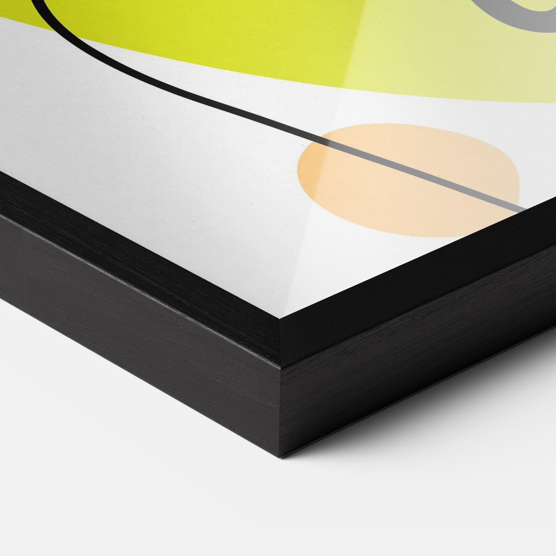 Poster Înrămat Lime Woman mockup 3