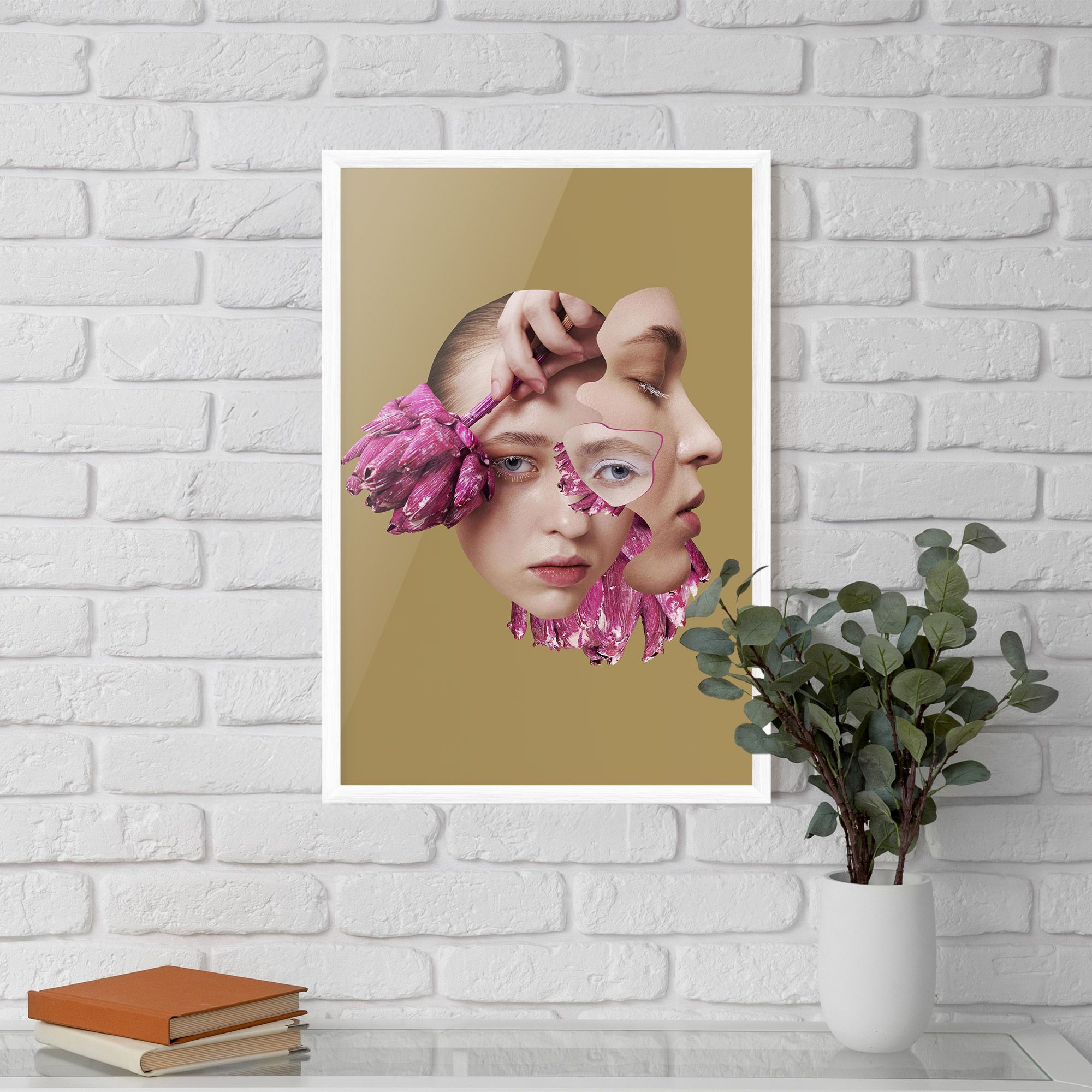 Abstract Combination Face mockup 5