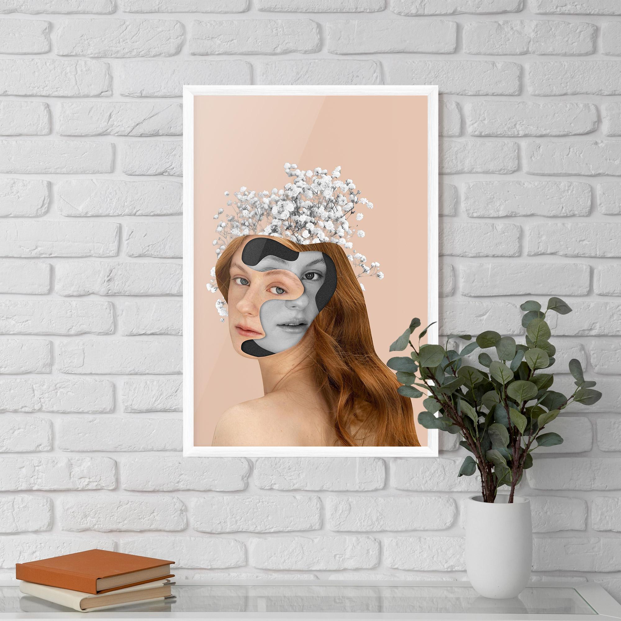 Poster Înrămat Abstract Combination mockup 5