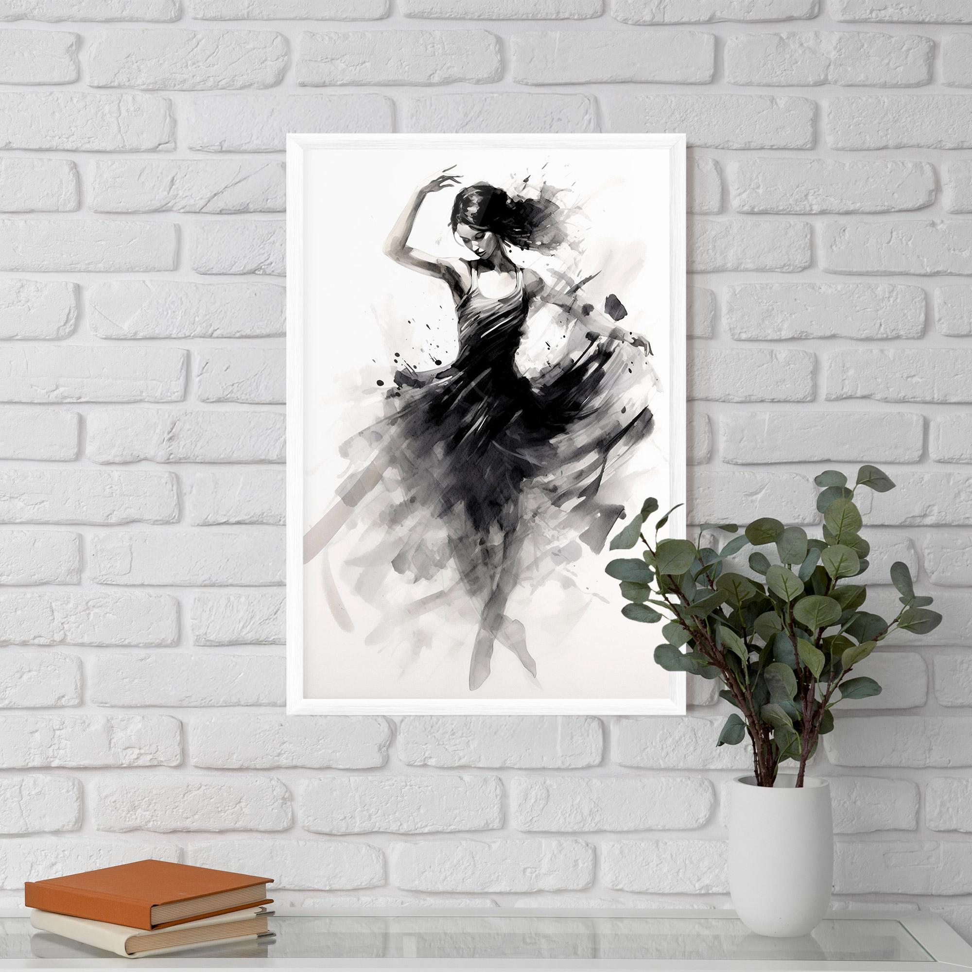 Poster Înrămat Dancing Woman mockup 5