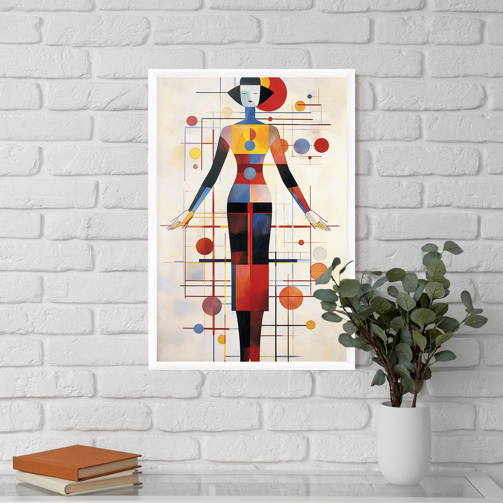 Poster Woman Artist mockup 5