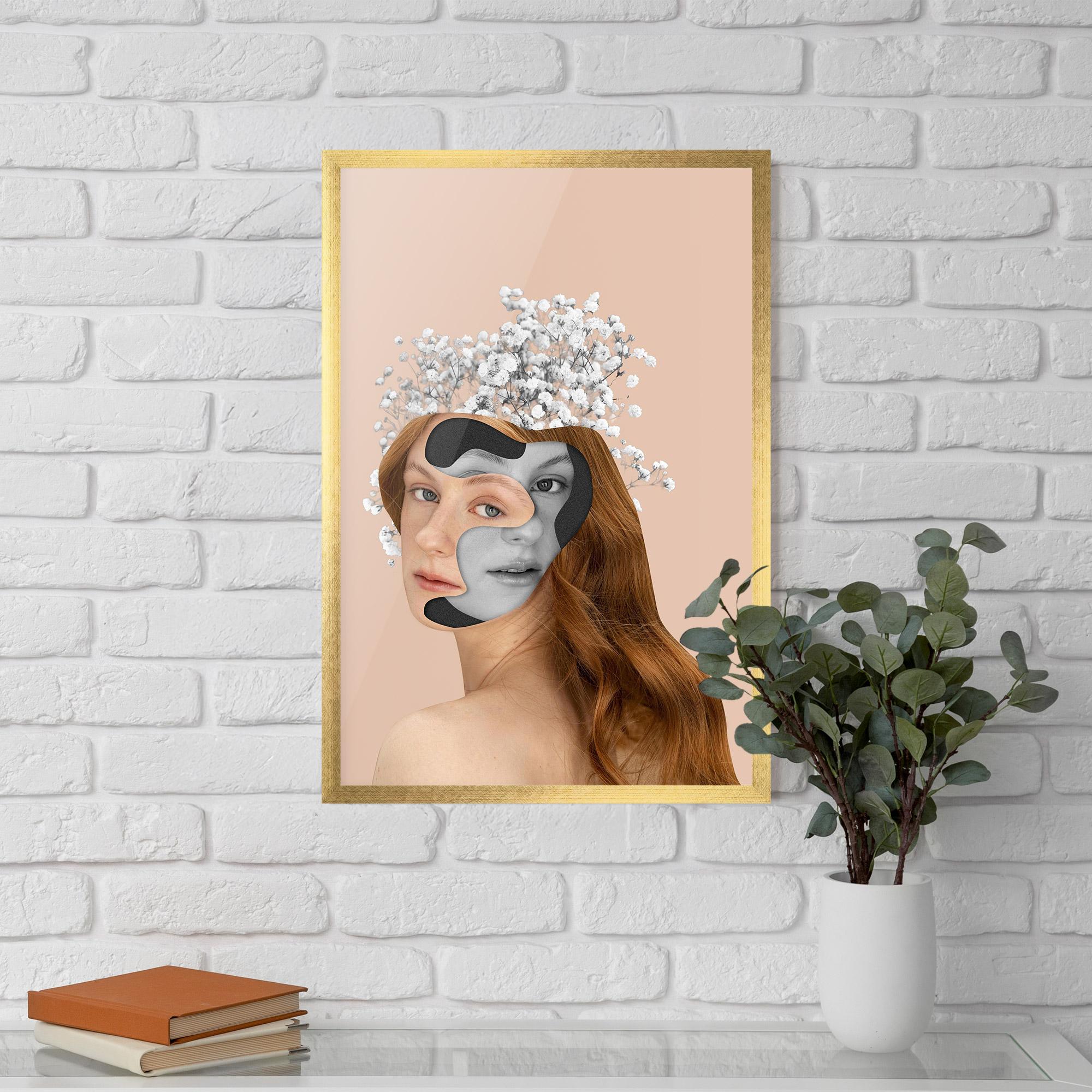 Poster Înrămat Abstract Combination mockup 5