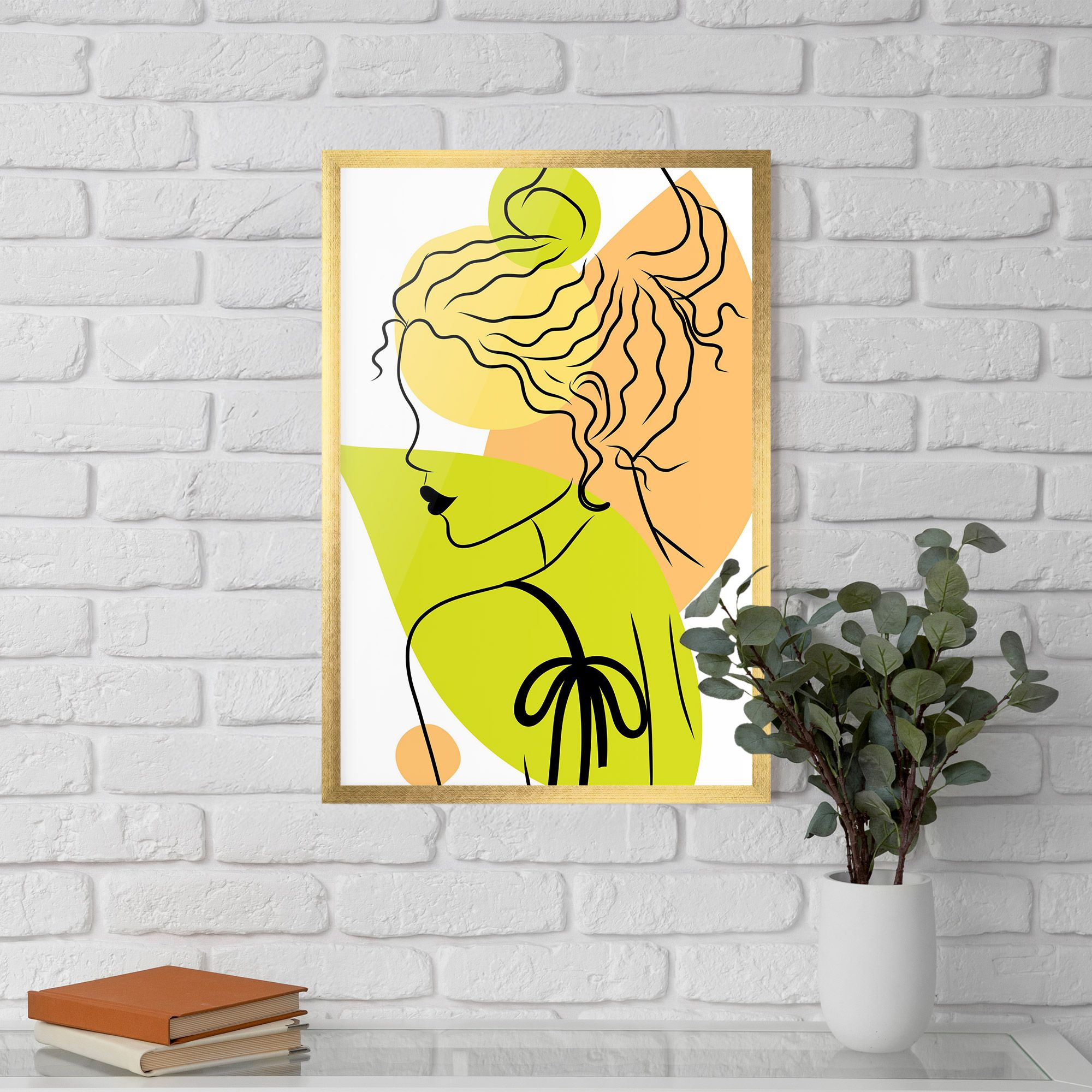 Lime Woman mockup 5