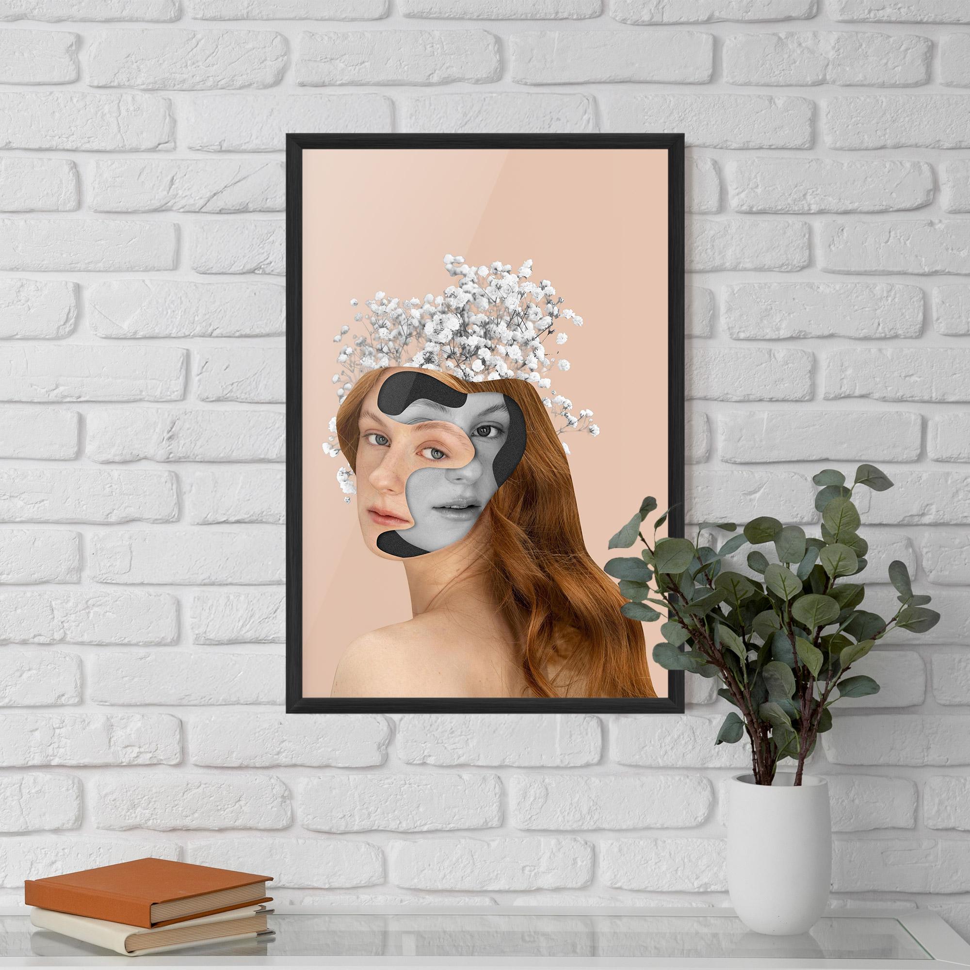 Poster Înrămat Abstract Combination mockup 5