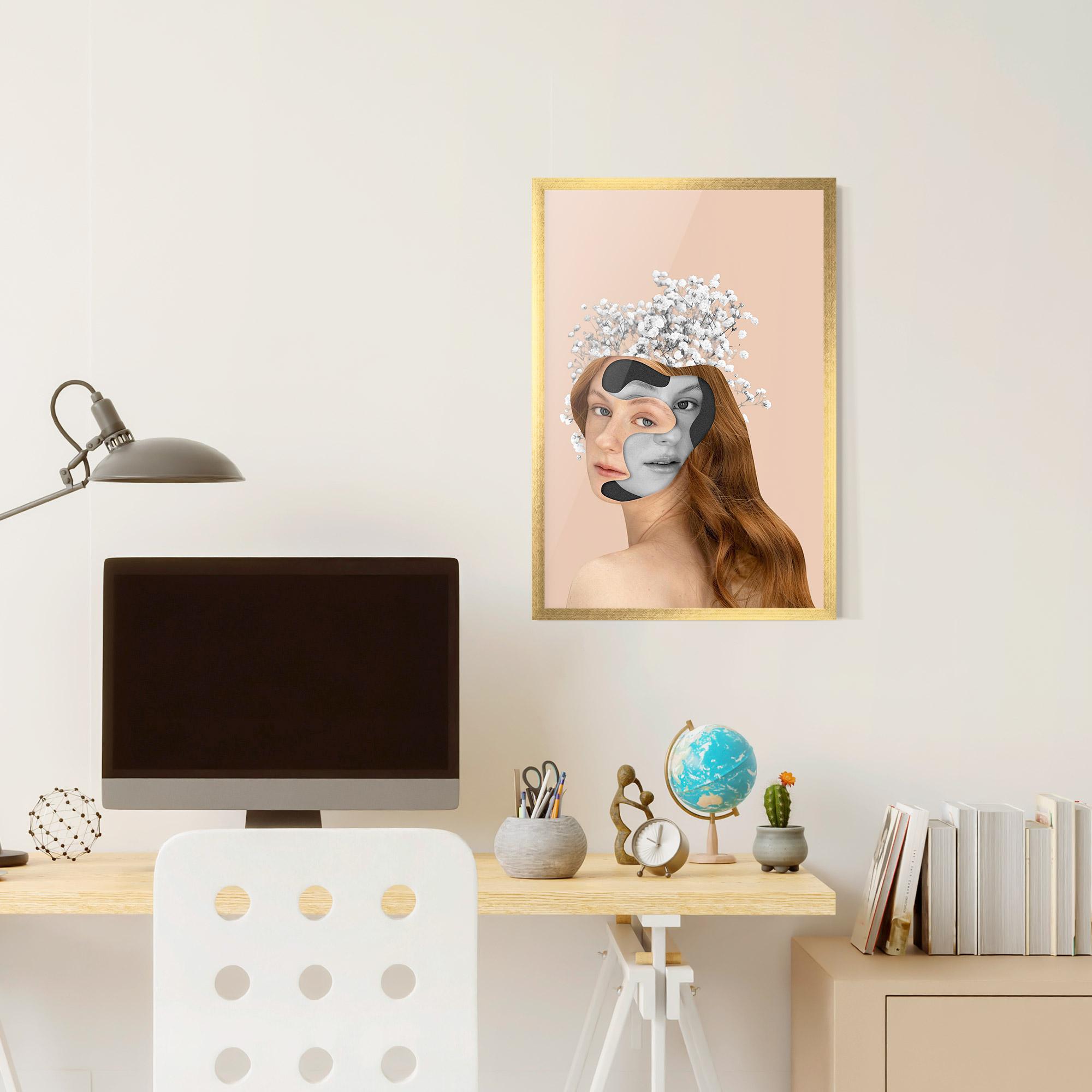 Poster Înrămat Abstract Combination mockup 6