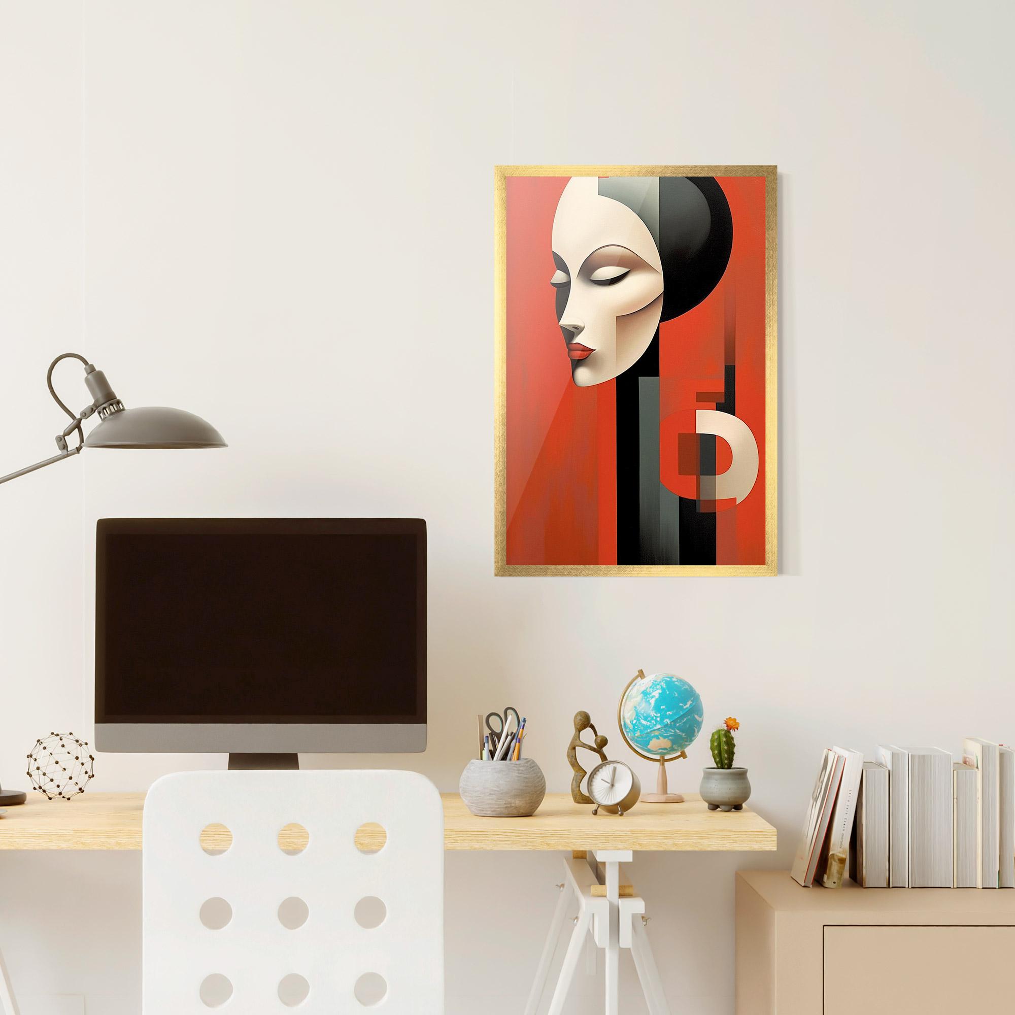 Poster Înrămat Art Russian Revolution mockup 6