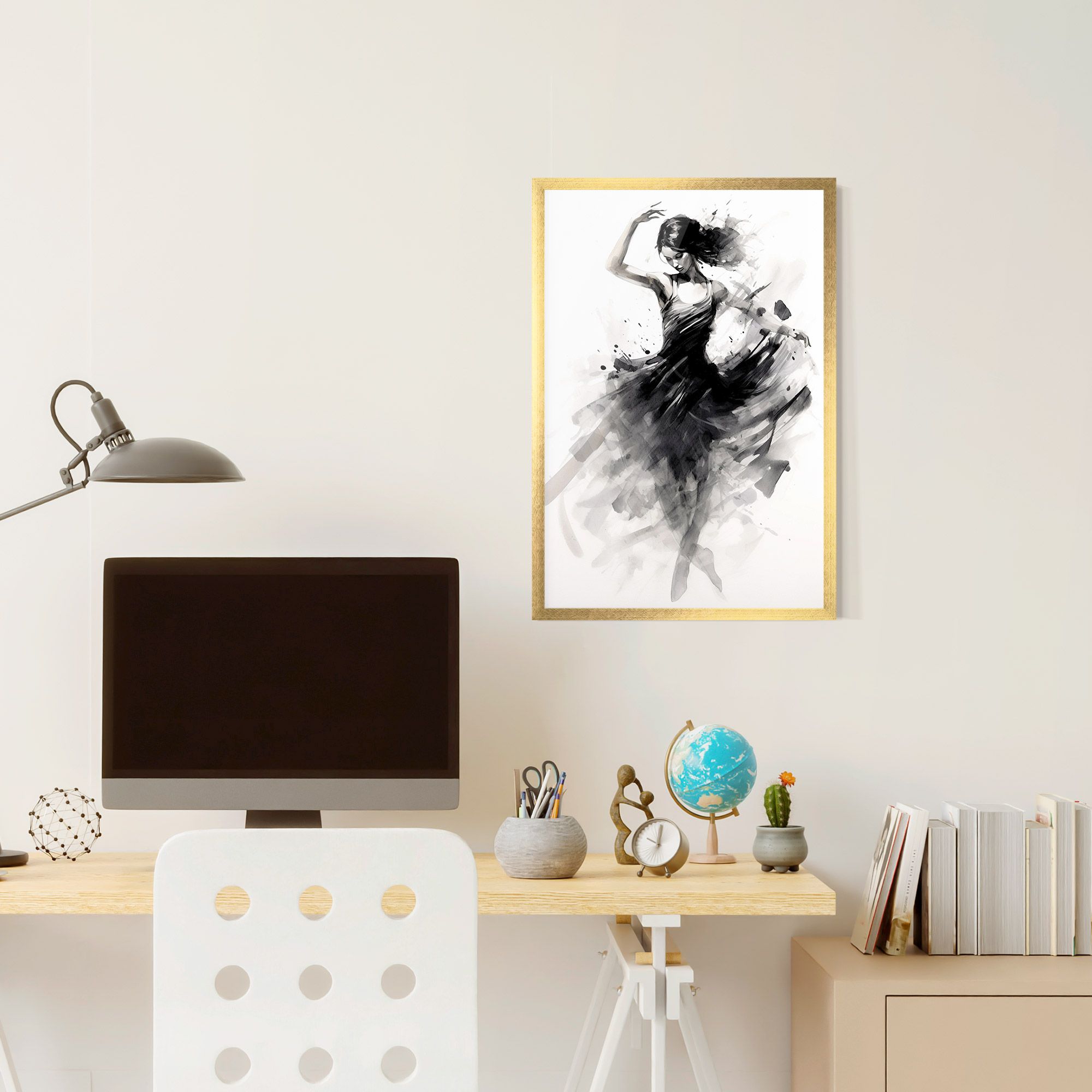 Dancing Woman mockup 6