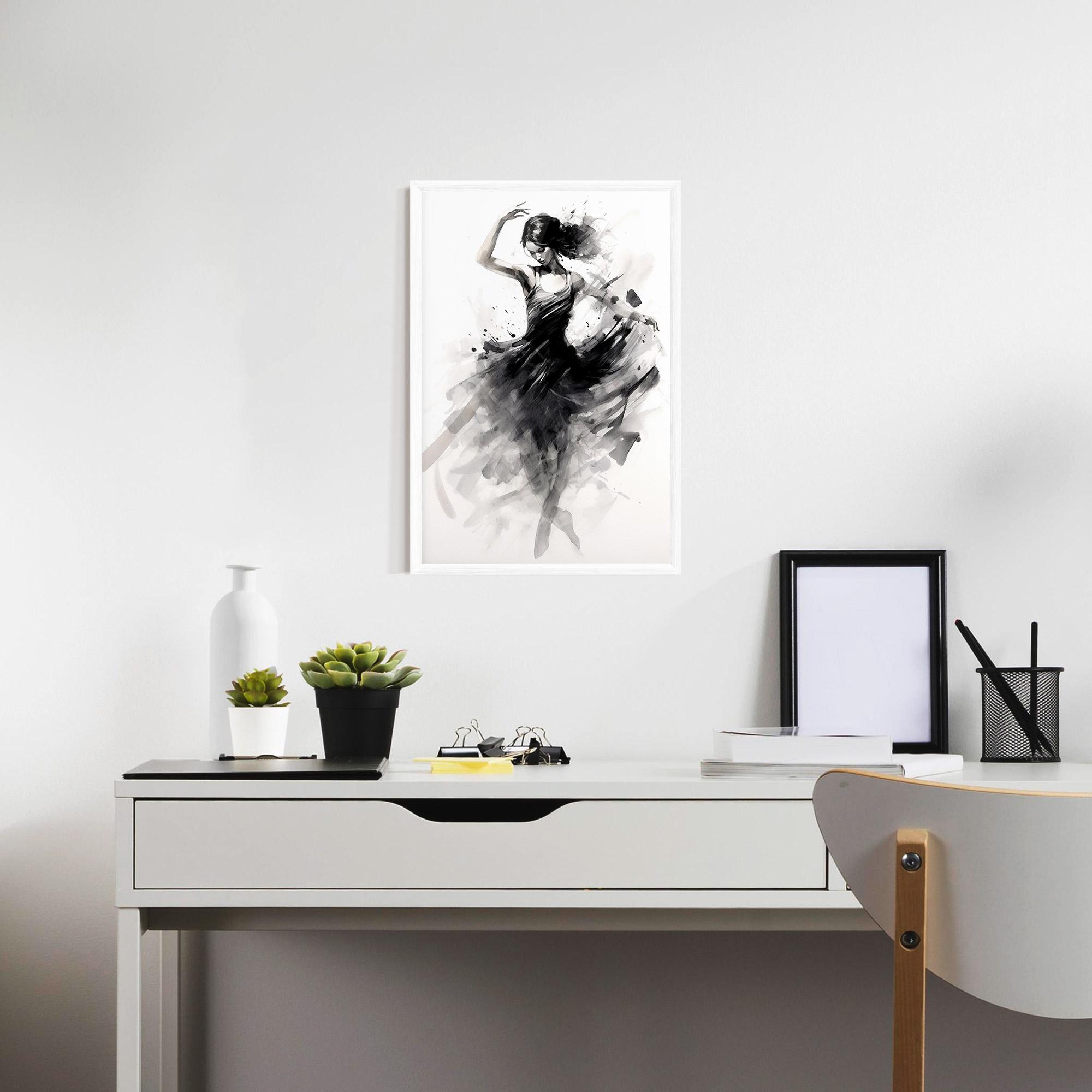 Poster Înrămat Dancing Woman mockup 7