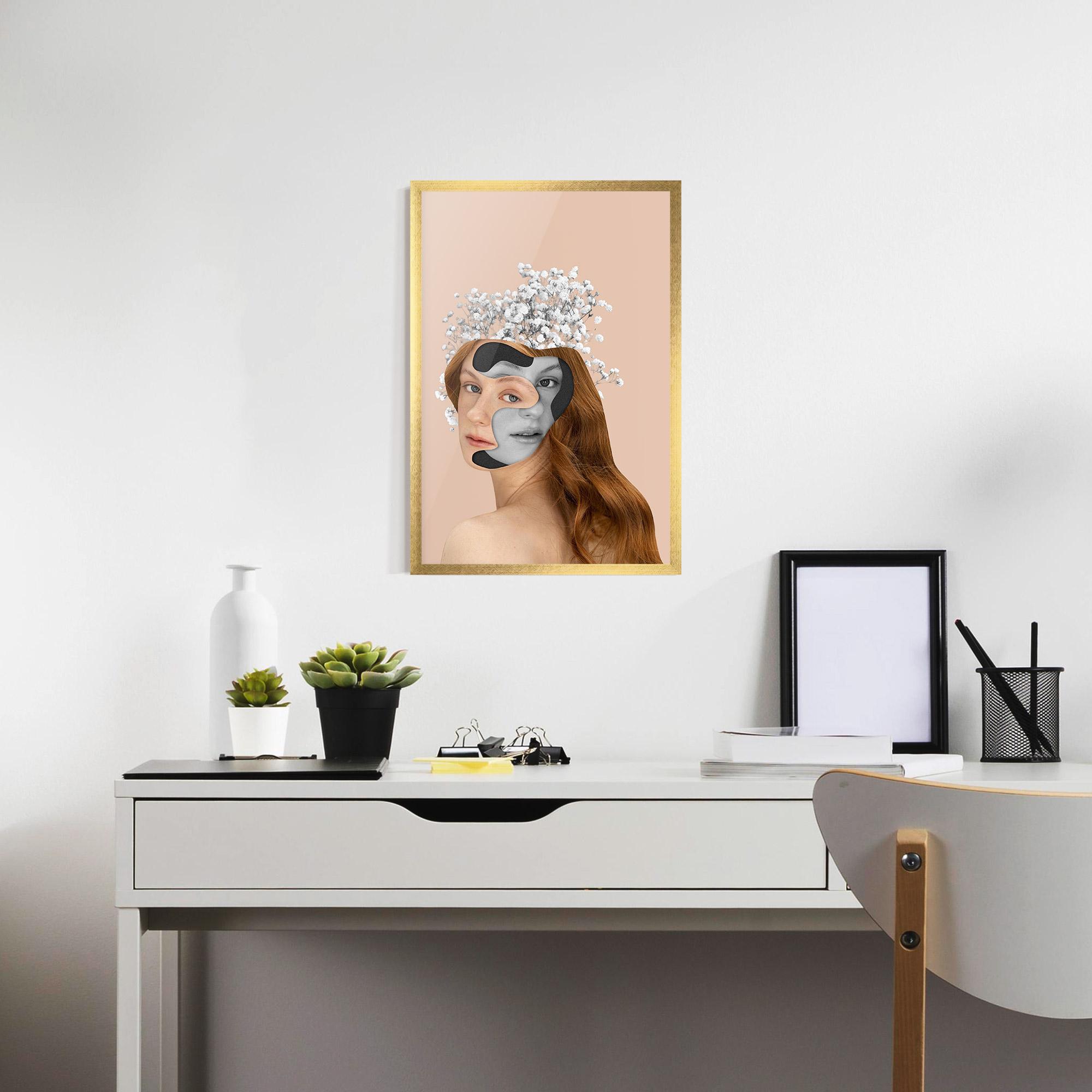 Poster Înrămat Abstract Combination mockup 7