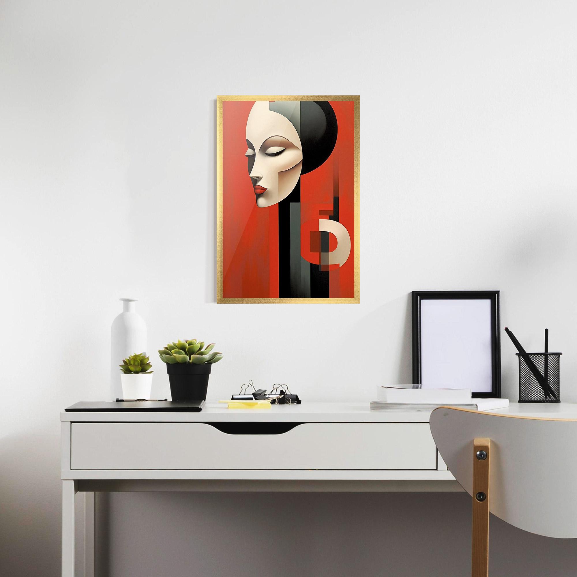 Poster Înrămat Art Russian Revolution mockup 7