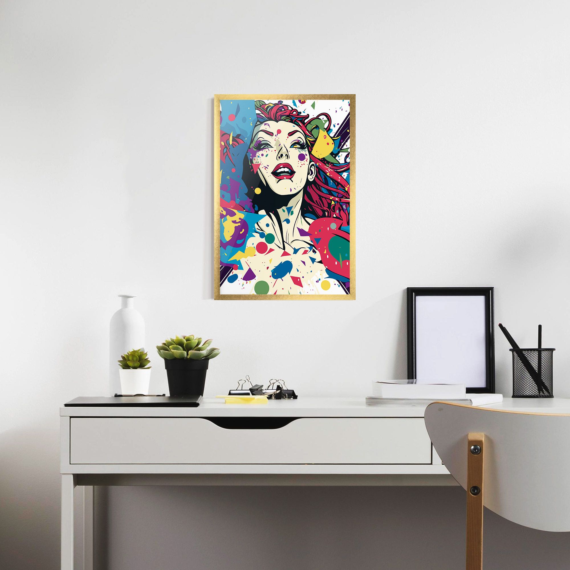 Fictional Woman mockup 7