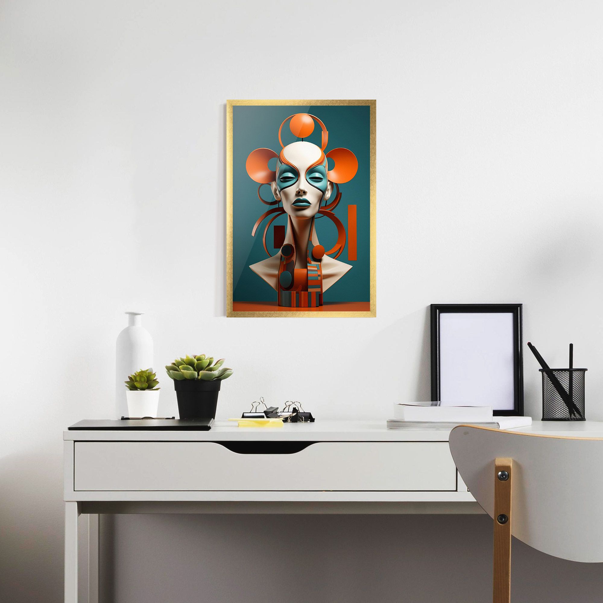 Interesting Woman Concept mockup 7