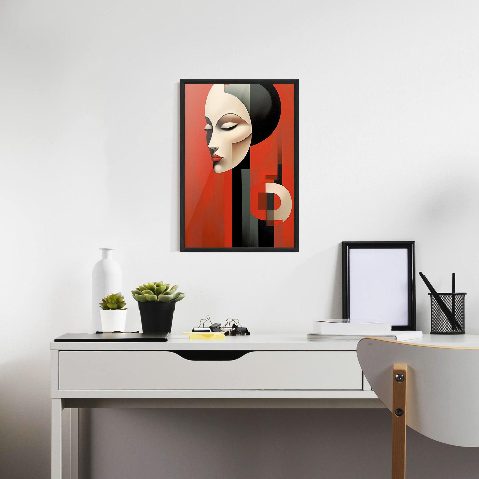 Poster Înrămat Art Russian Revolution mockup 7