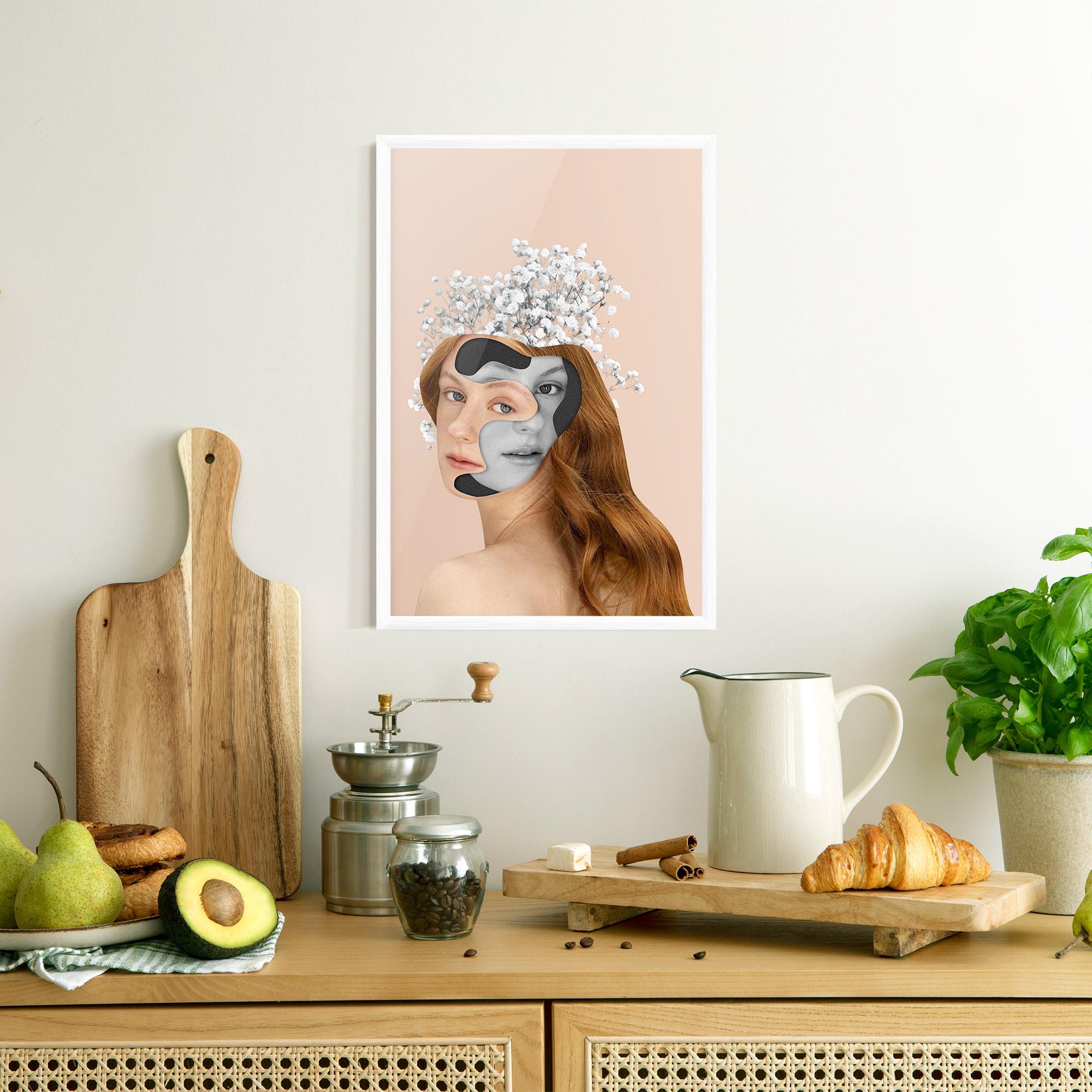 Poster Înrămat Abstract Combination mockup 8