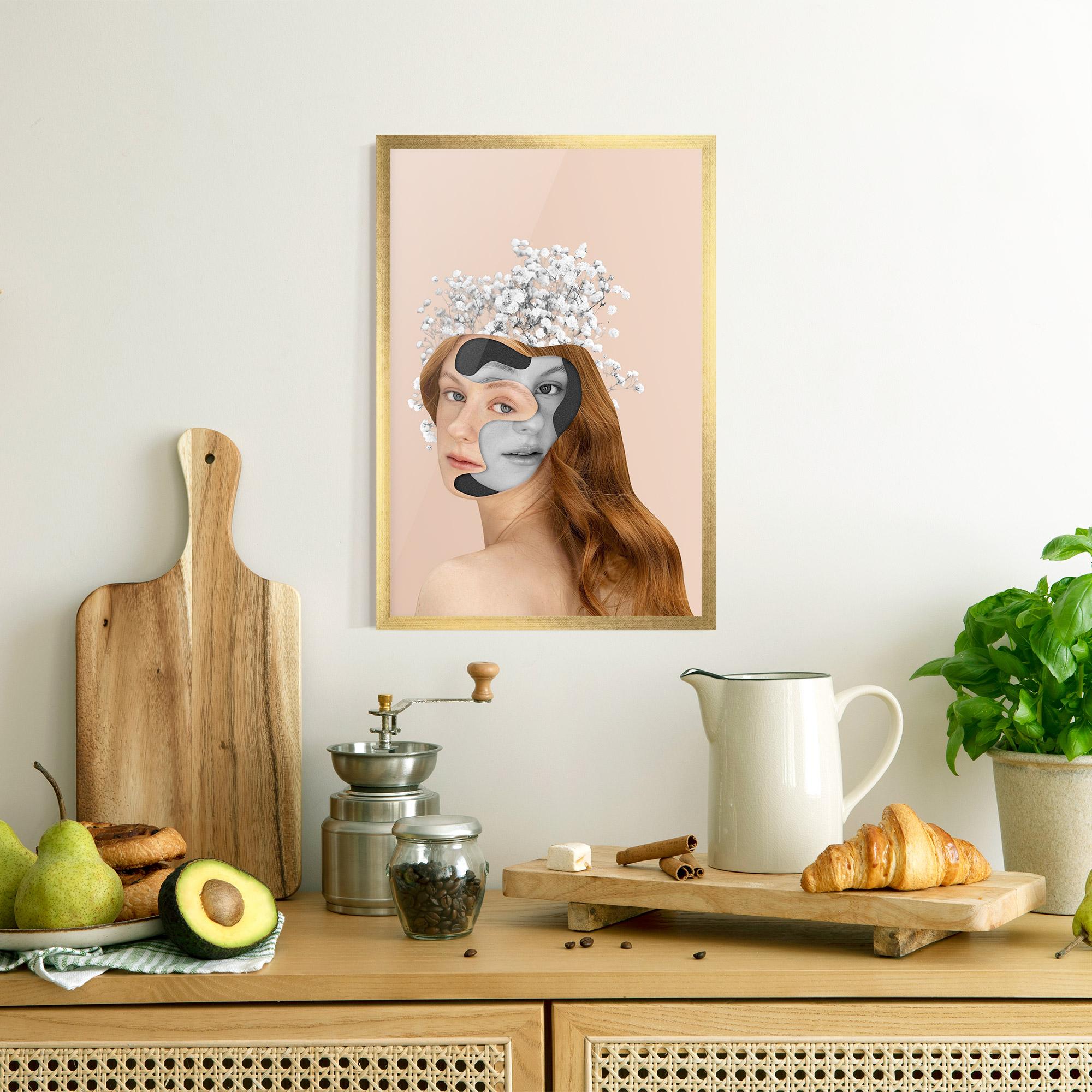 Poster Înrămat Abstract Combination mockup 8