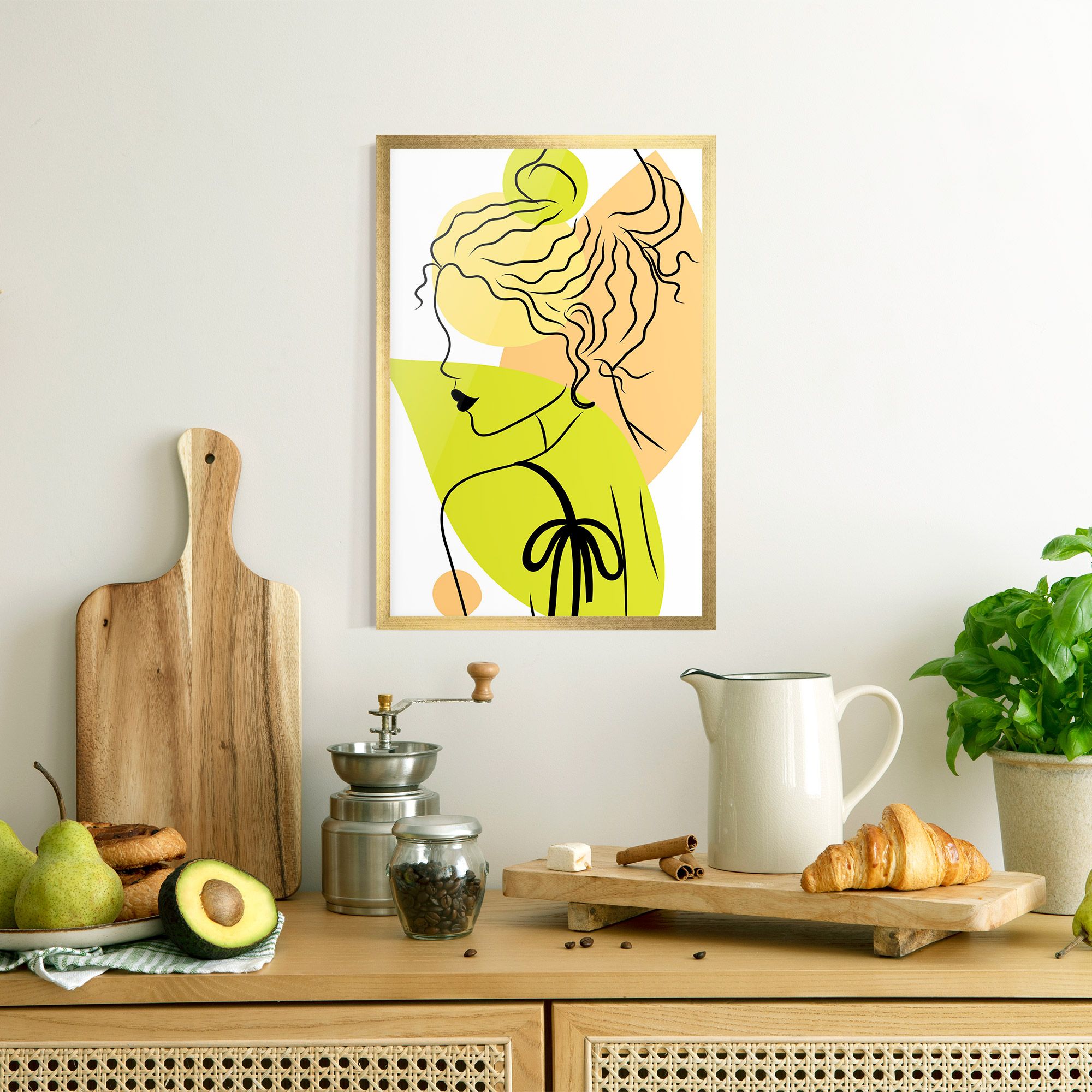Lime Woman mockup 8