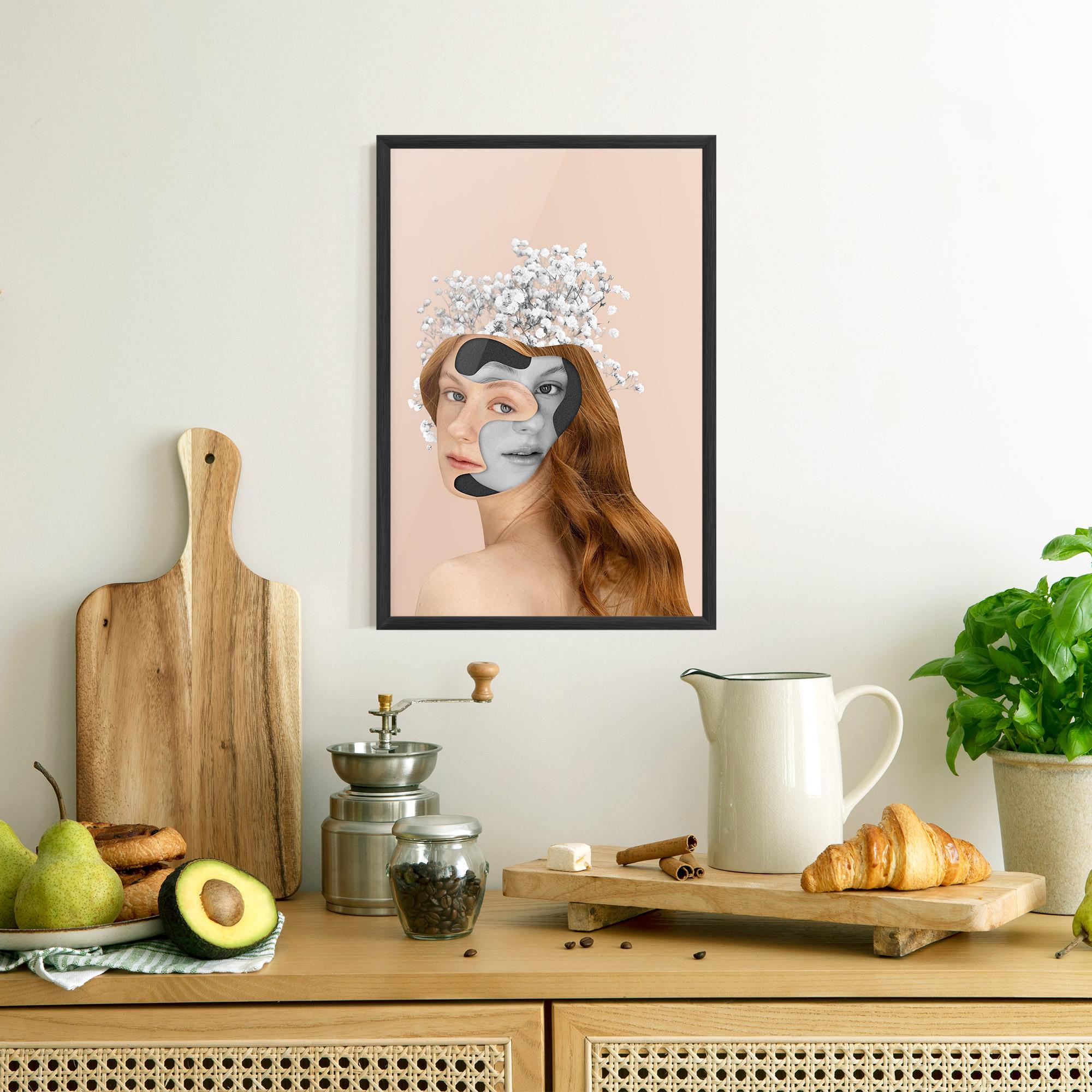 Poster Înrămat Abstract Combination mockup 8