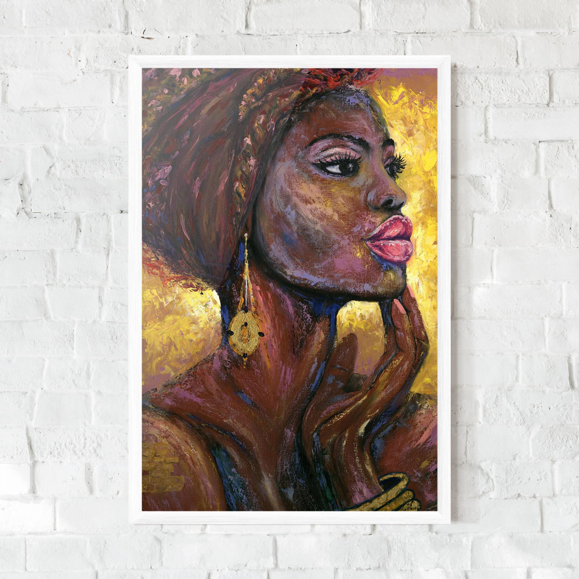 Poster Înrămat African Women mockup 0