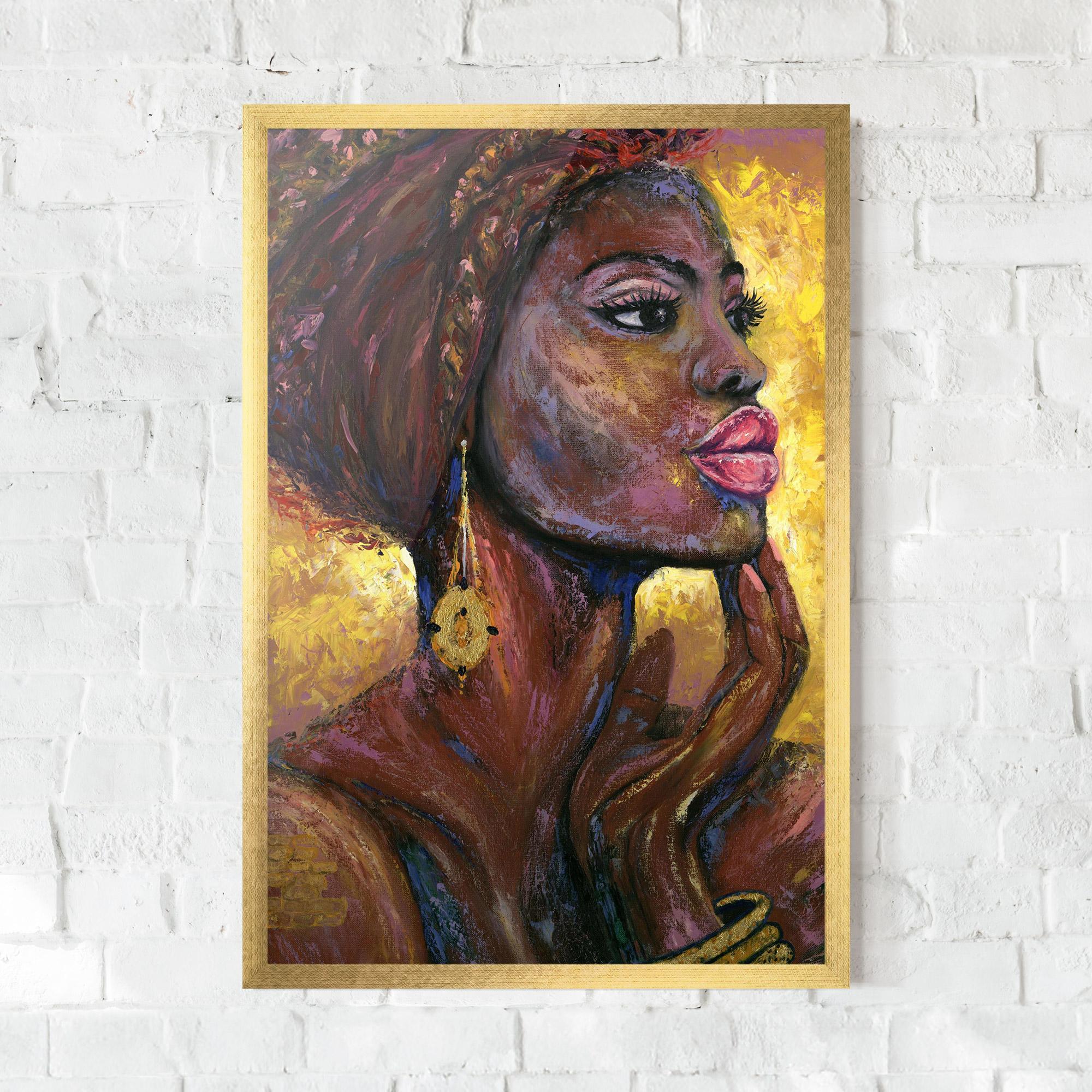 Poster Înrămat African Women mockup 0