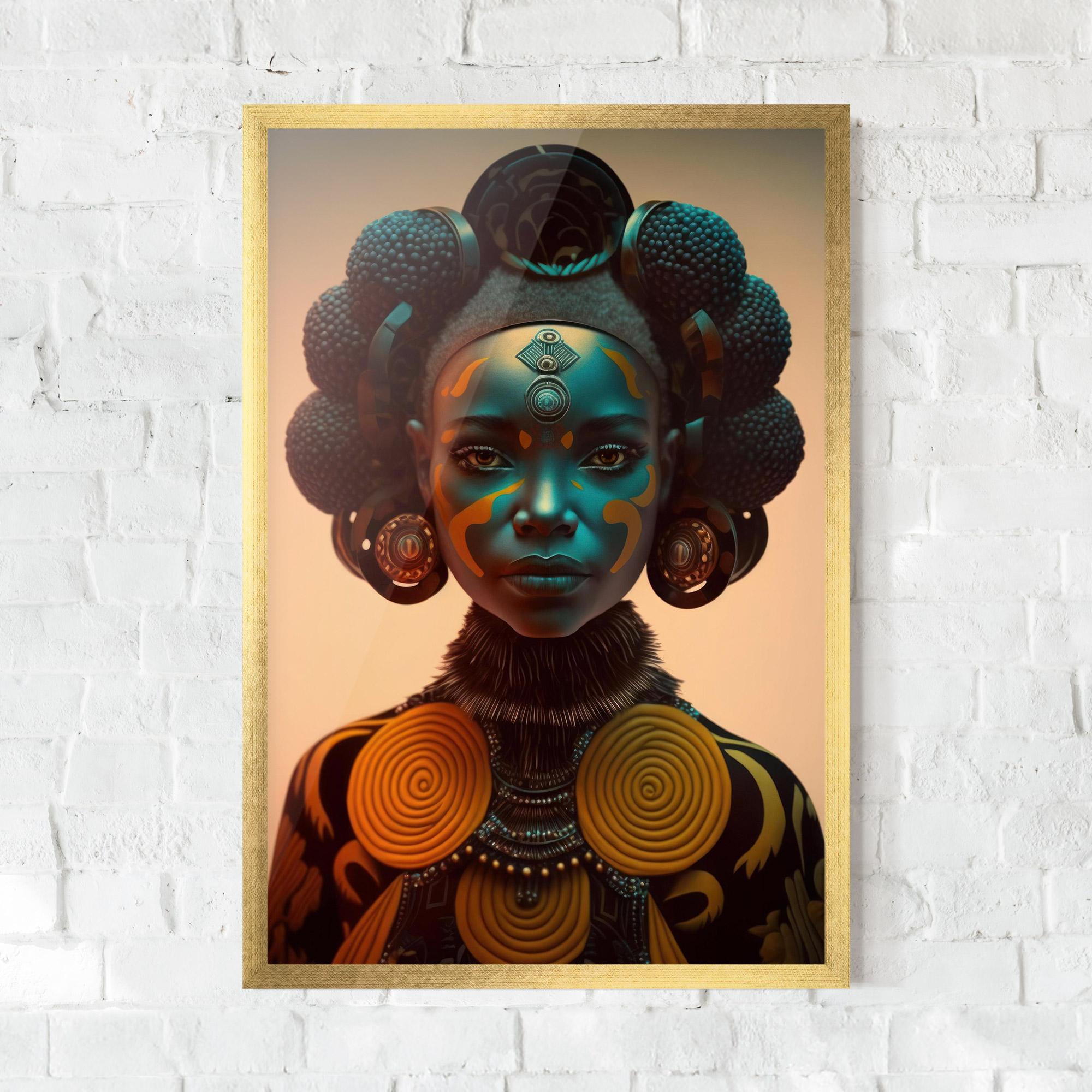 Poster Înrămat Extravagant Clothing mockup 0