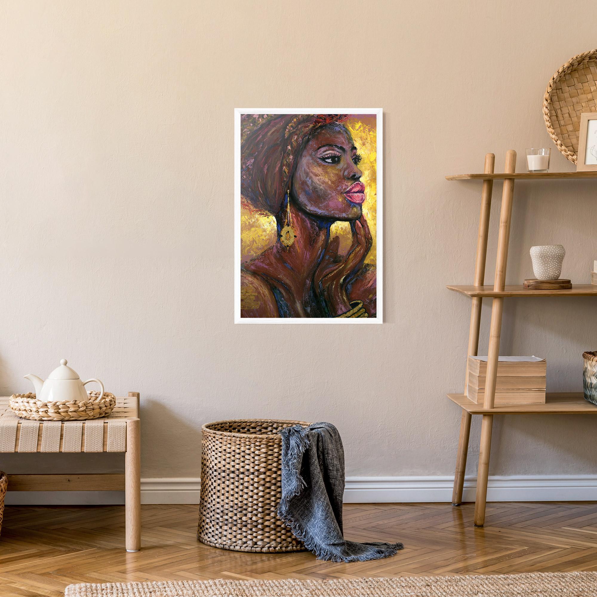 Poster Înrămat African Women mockup 9