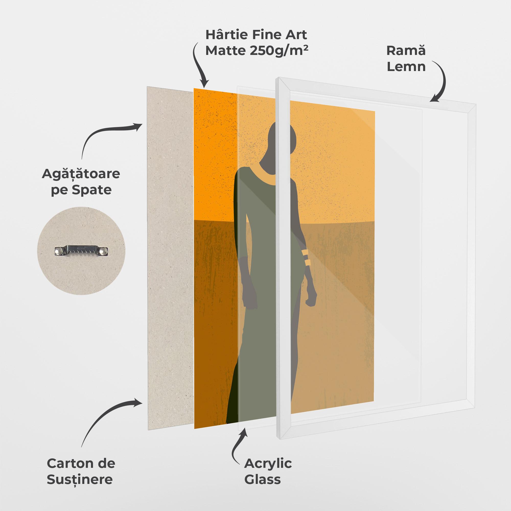 Poster Înrămat African Dress mockup 1