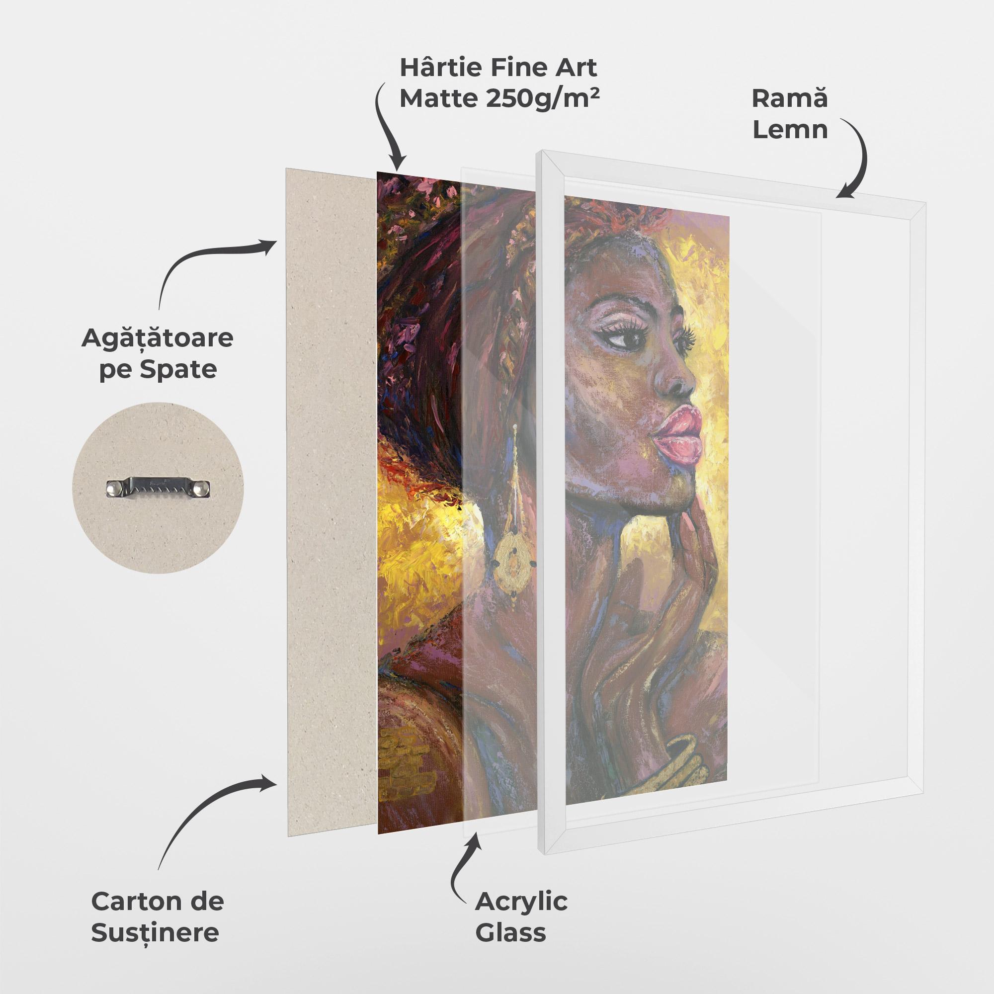 Poster Înrămat African Women mockup 1