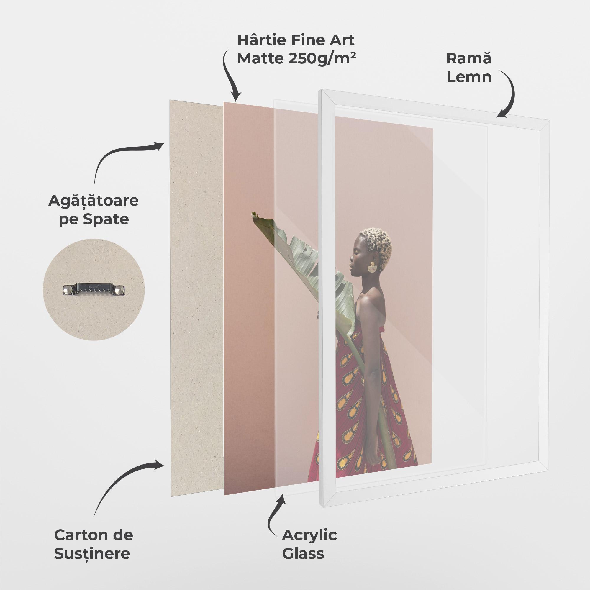 Poster Înrămat Outdoors Fashion mockup 1