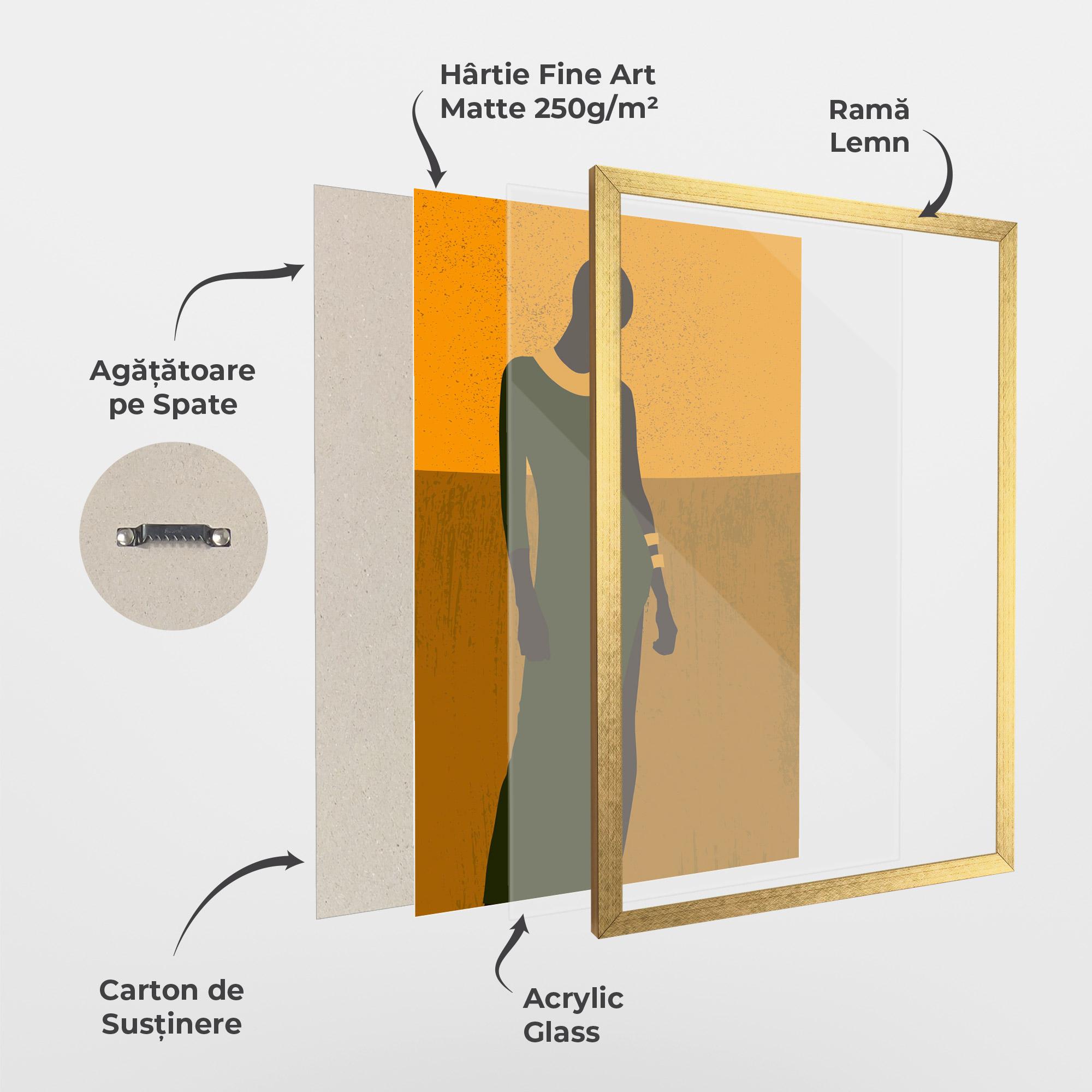 Poster Înrămat African Dress mockup 1