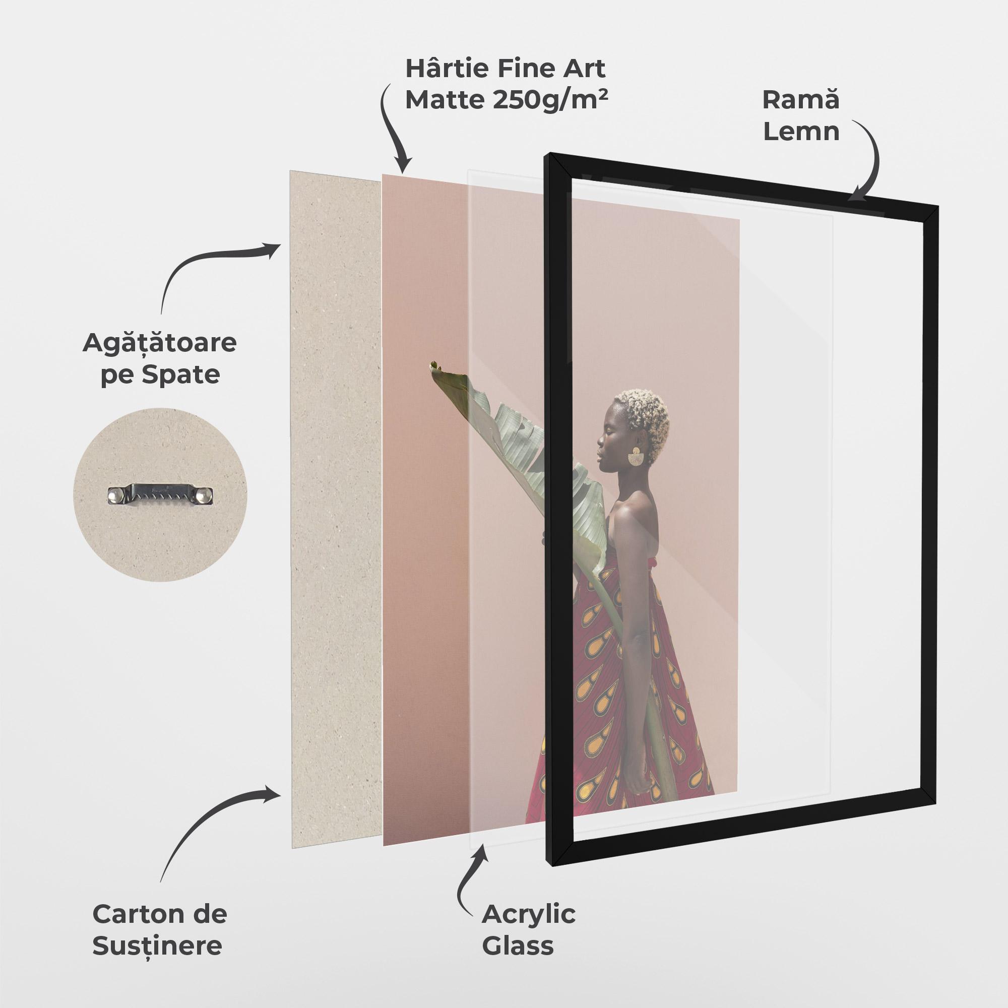 Poster Înrămat Outdoors Fashion mockup 1