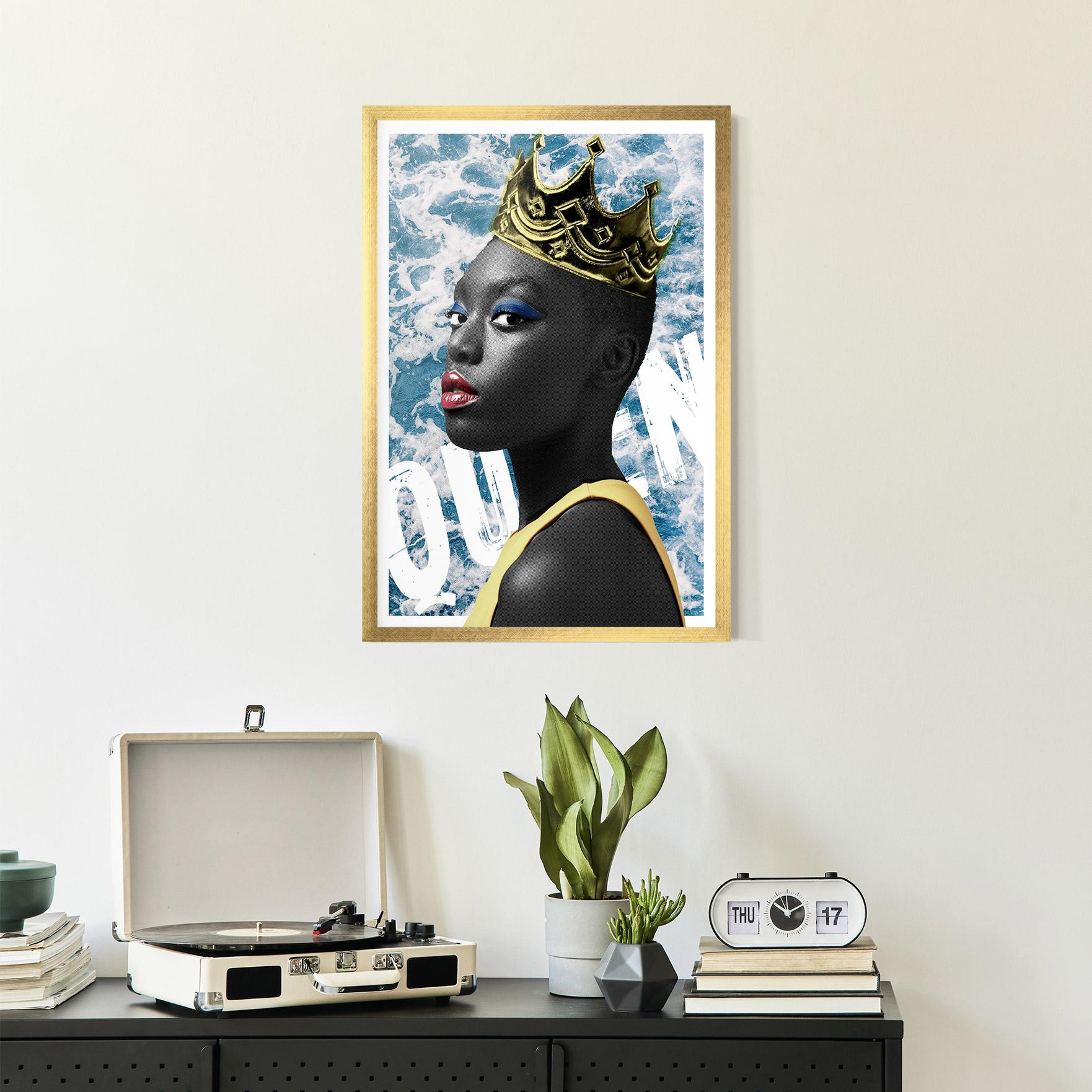 Poster Înrămat American Woman Crown mockup 2