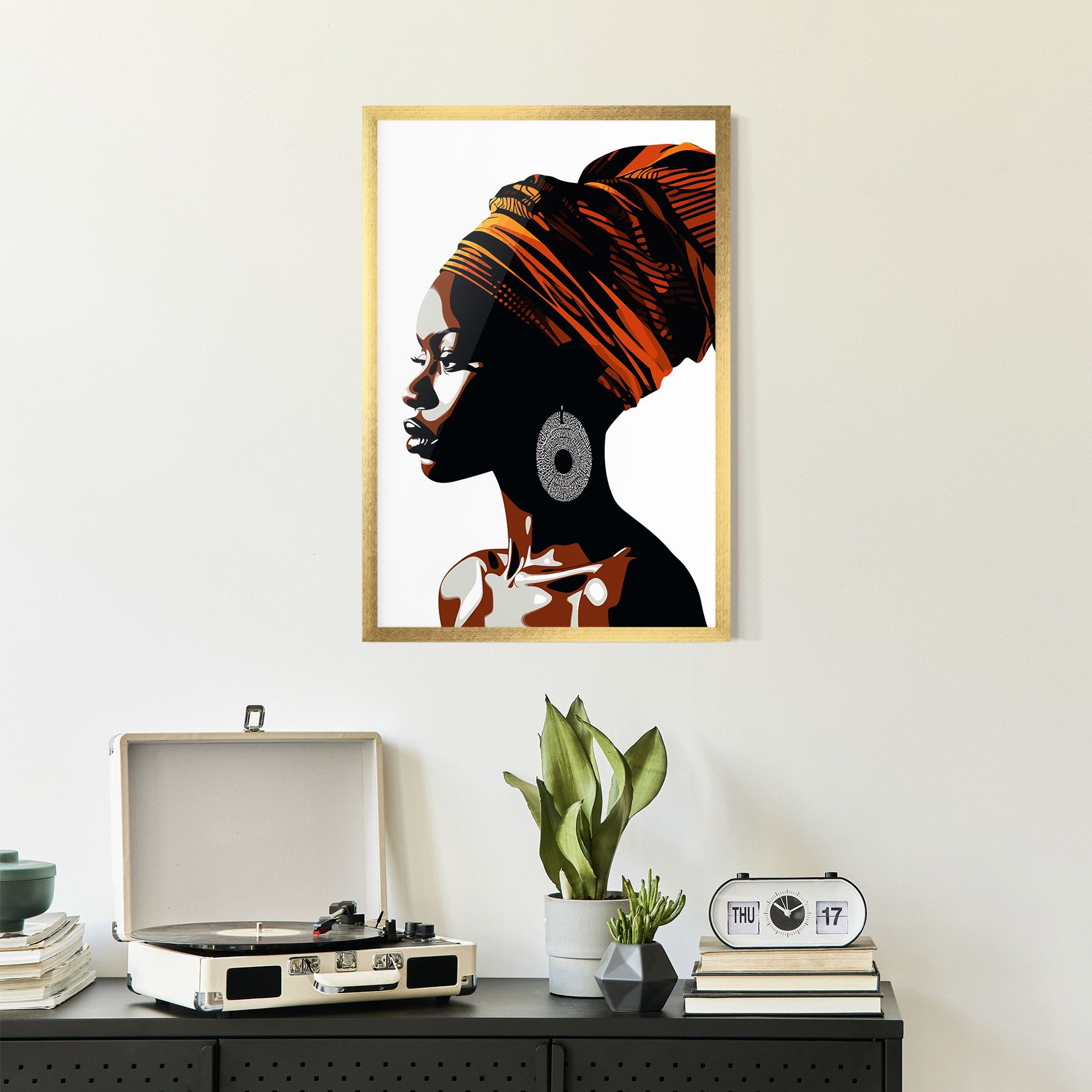 Black Pretty Woman mockup 2