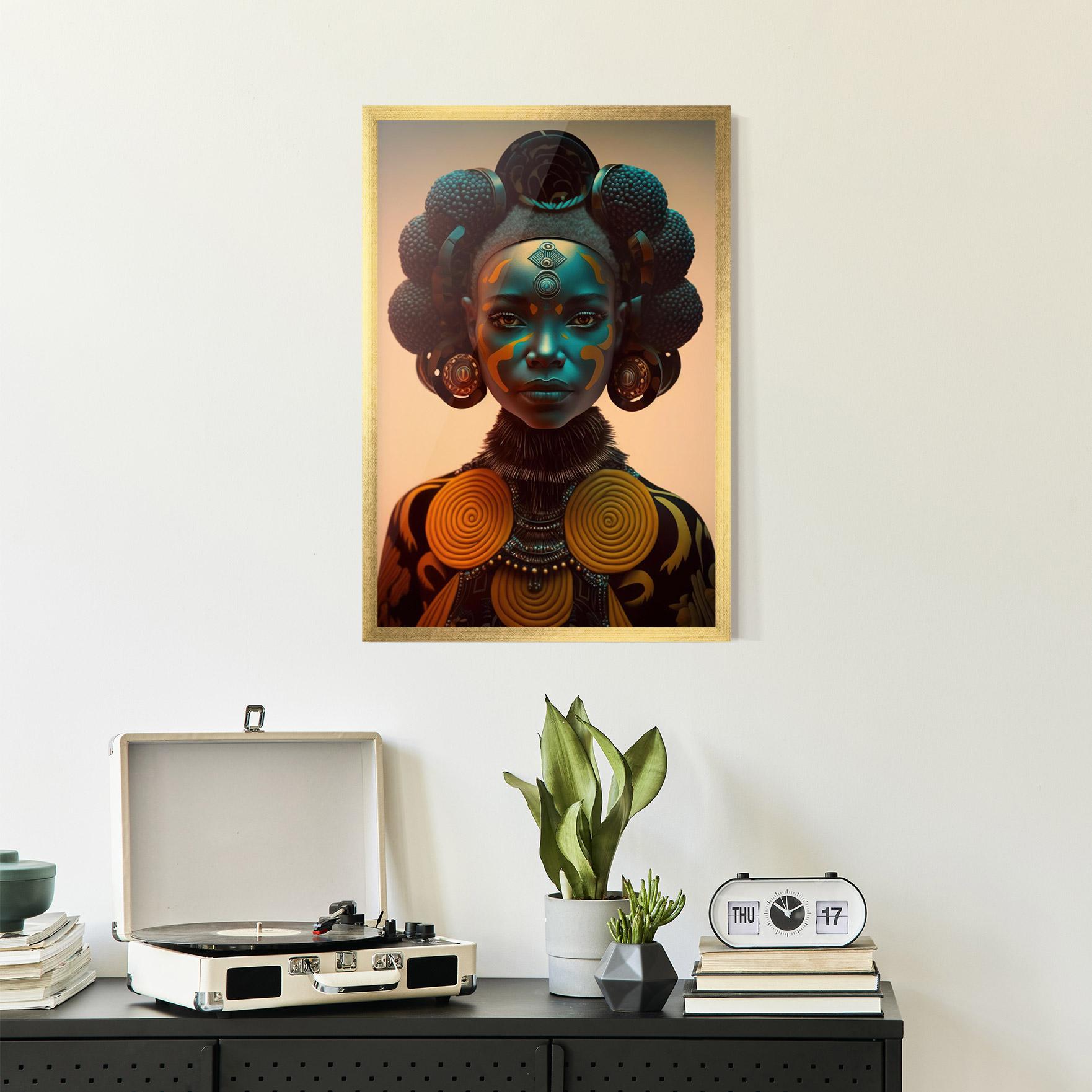 Poster Înrămat Extravagant Clothing mockup 2