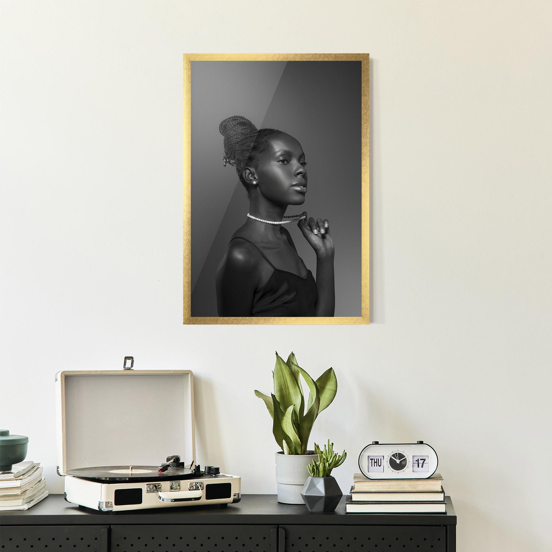 Poster Înrămat Hollywood Glamour Style mockup 2