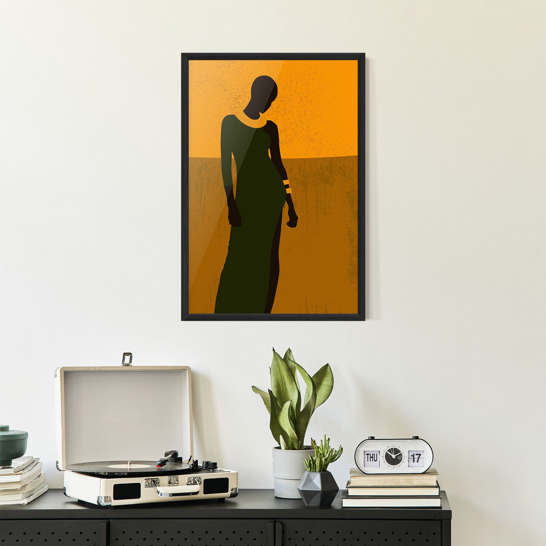 African Dress mockup 2