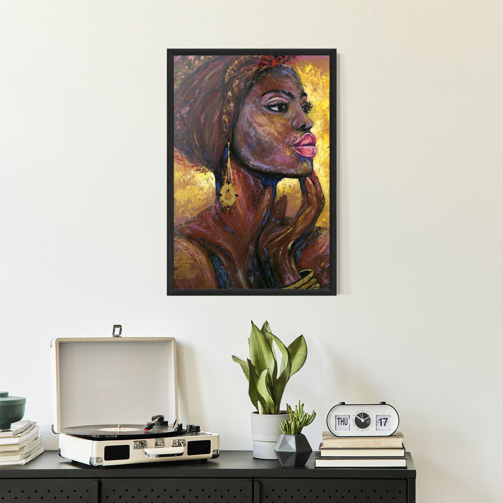 Poster Înrămat African Women mockup 2