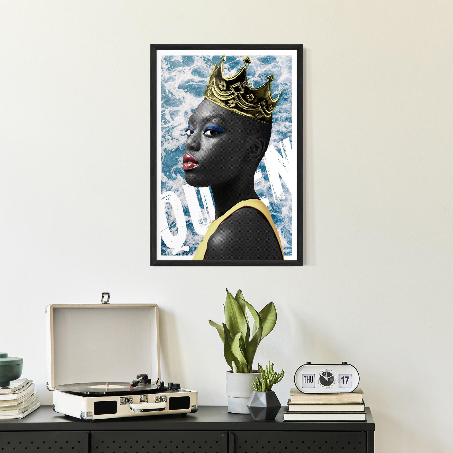 Poster Înrămat American Woman Crown mockup 2