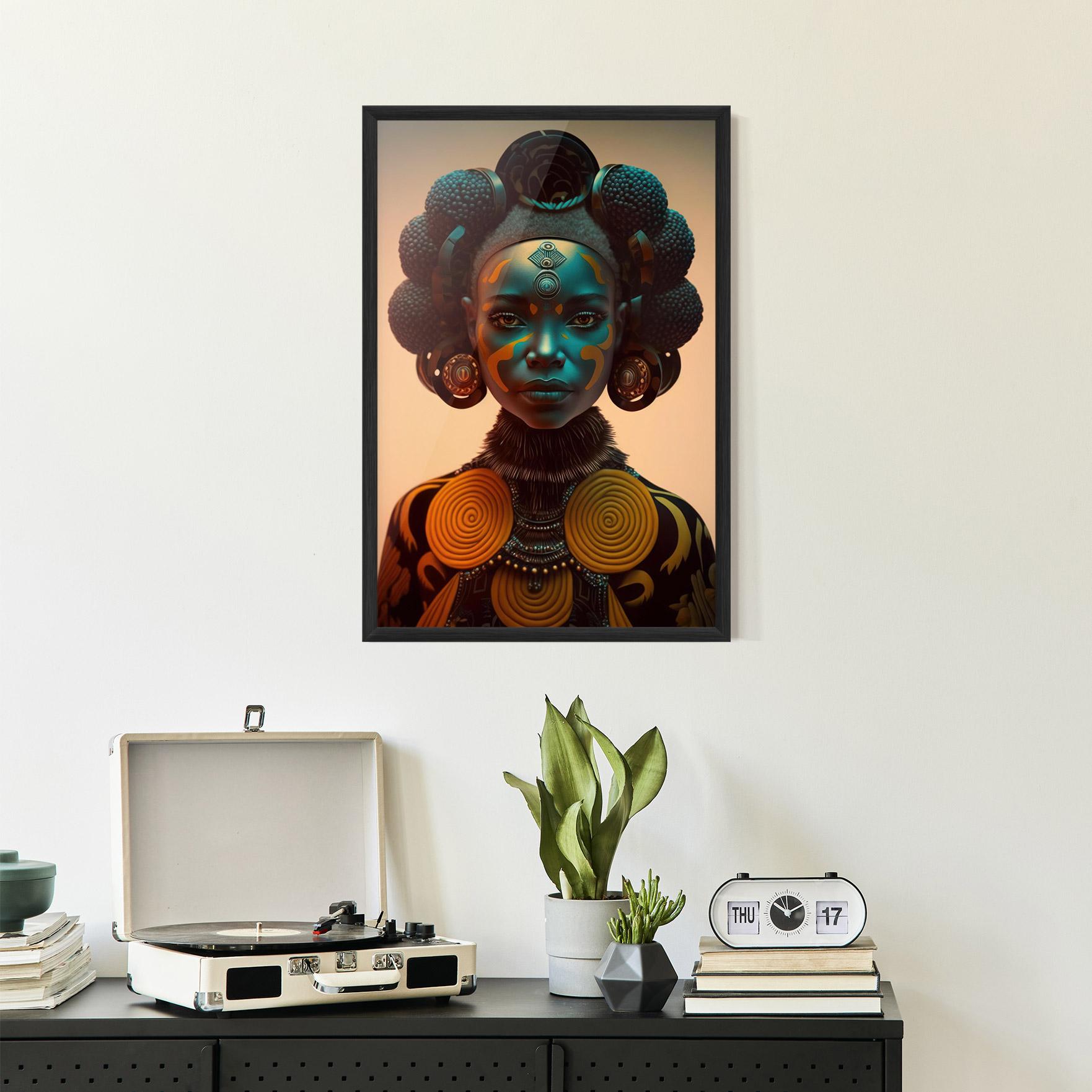 Poster Înrămat Extravagant Clothing mockup 2