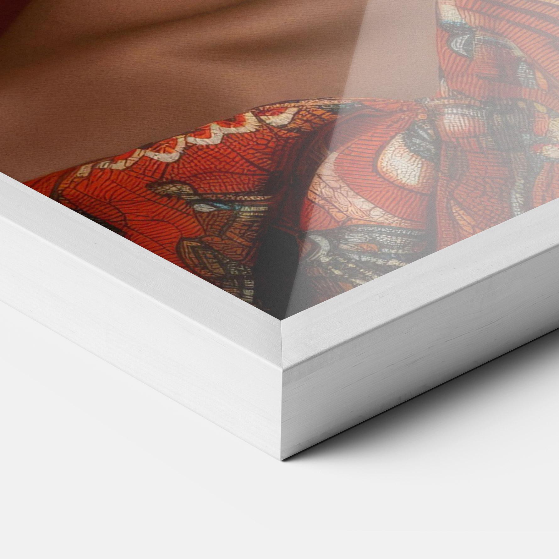 Poster Înrămat African Black Eyeliner mockup 3