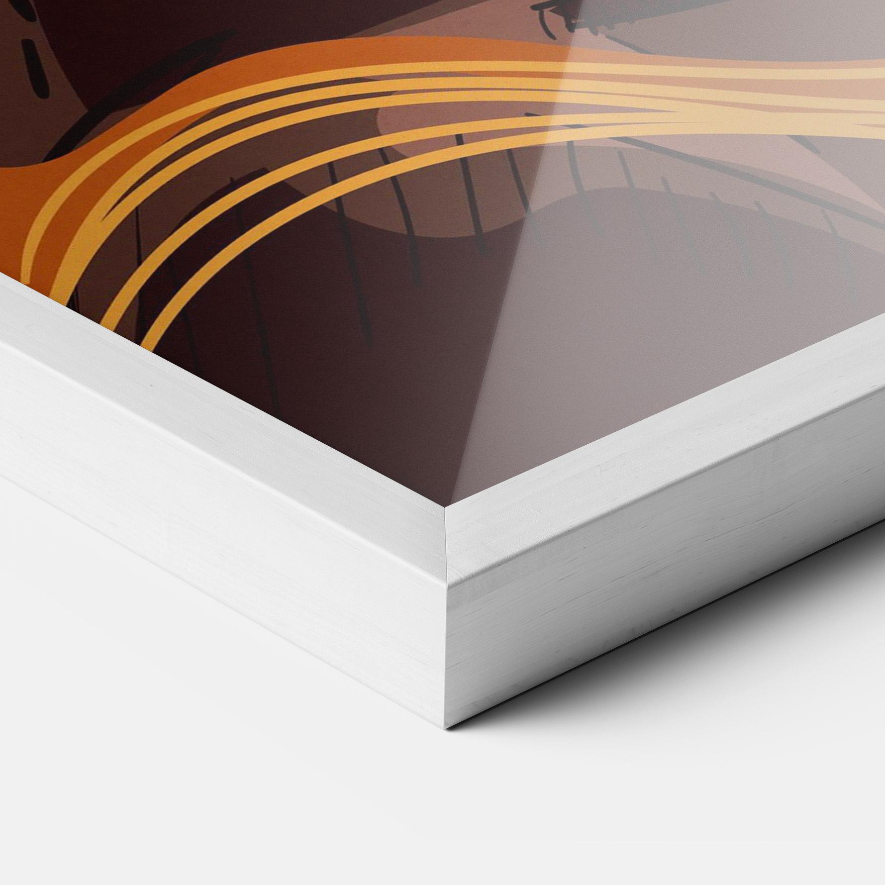 Poster Înrămat African Short Hair mockup 3